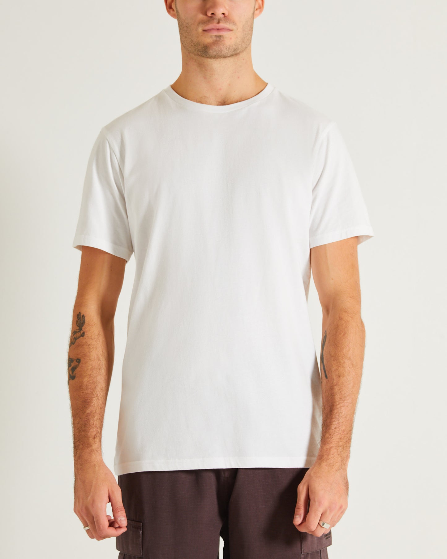 Basic Crew Neck Short Sleeve T-Shirt