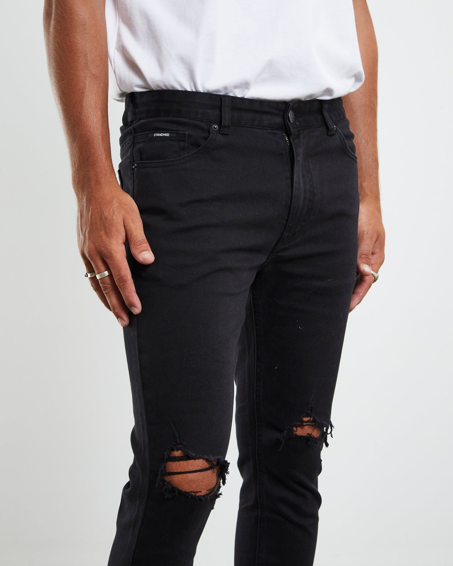 Offset Denim Jeans Base
