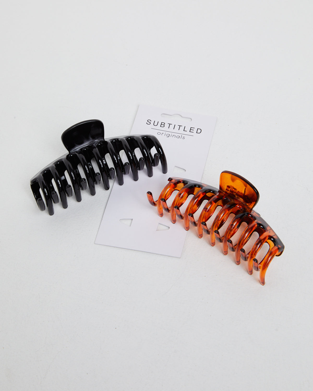 Clueless Claw Hair Clips 2 Pack ASSORTED