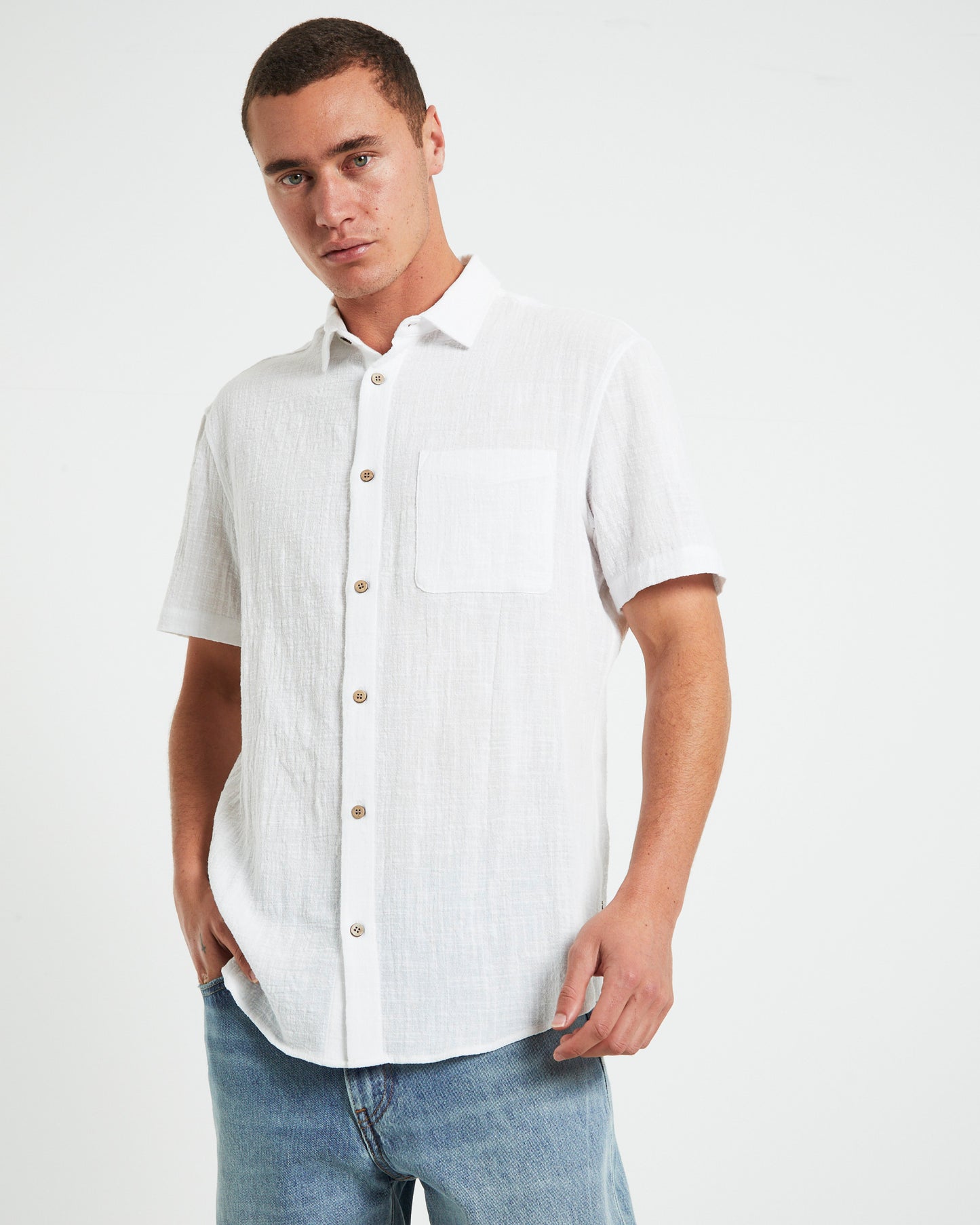Louie Shirt Off