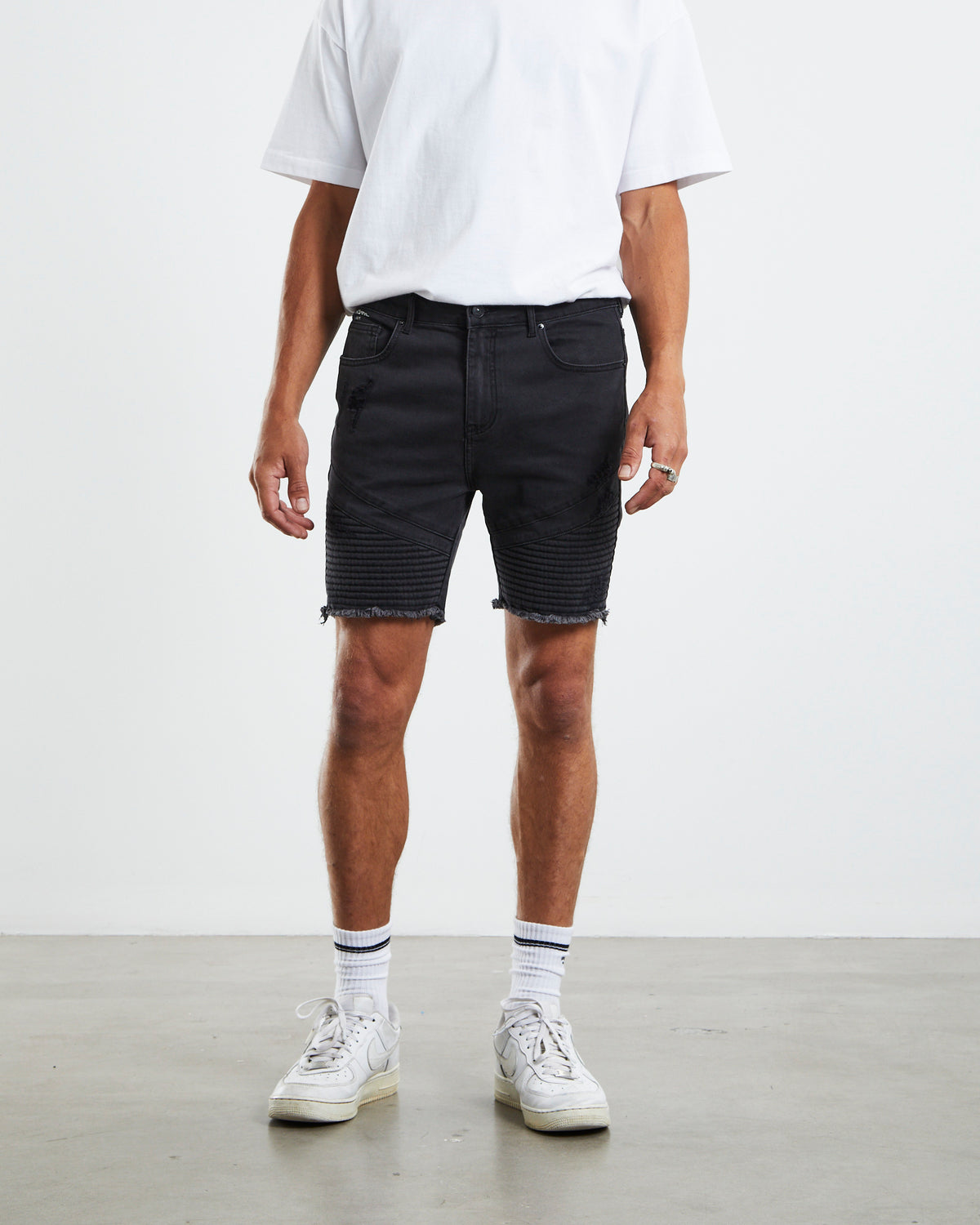 Em 2 Biker Shorts Base Black
