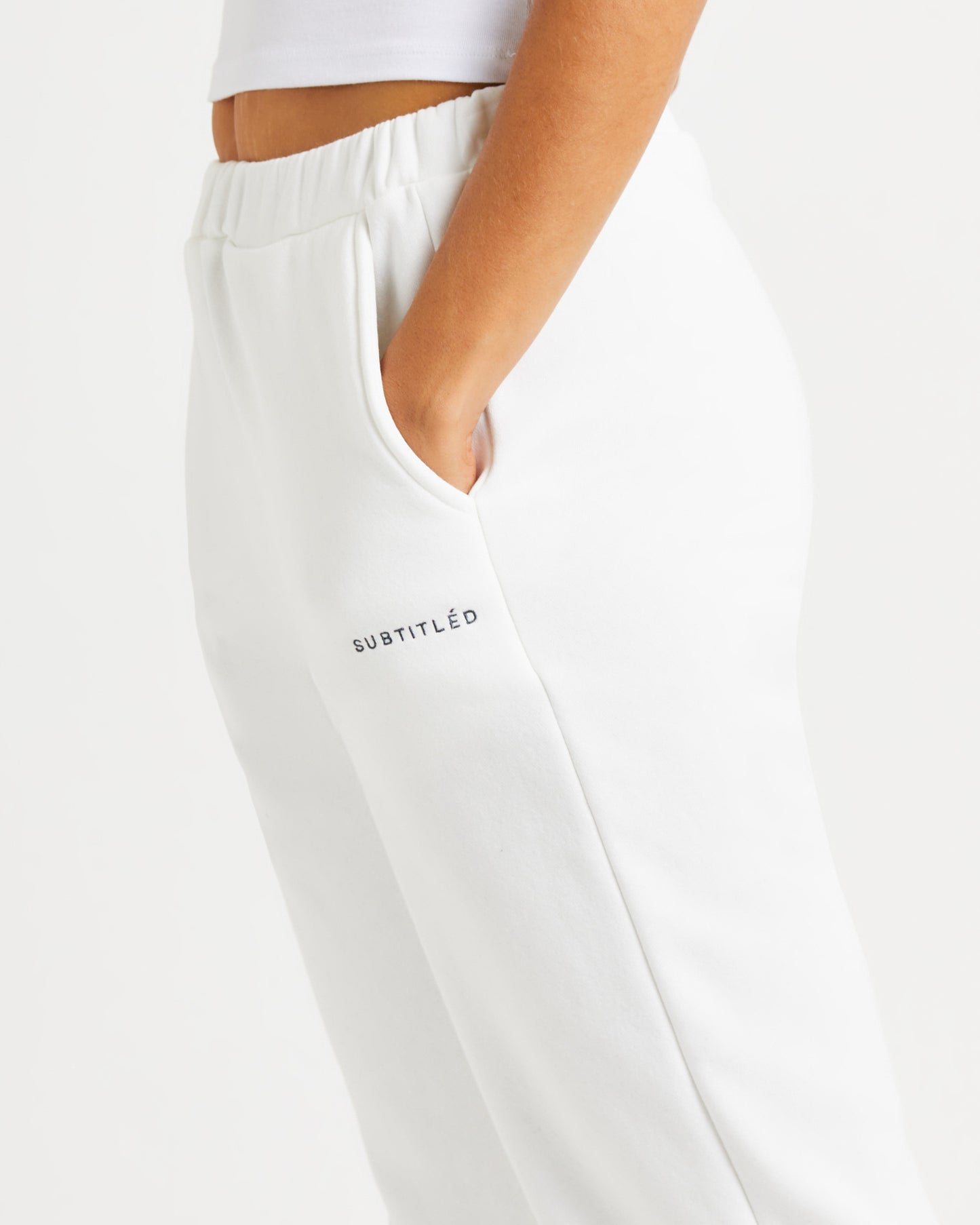Subtitled Trackpants White