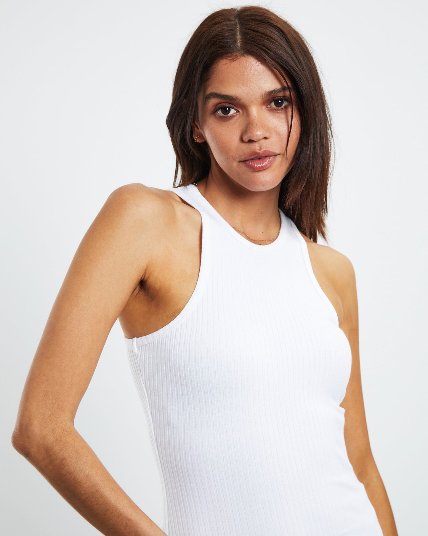Luxe Rib Tank Top