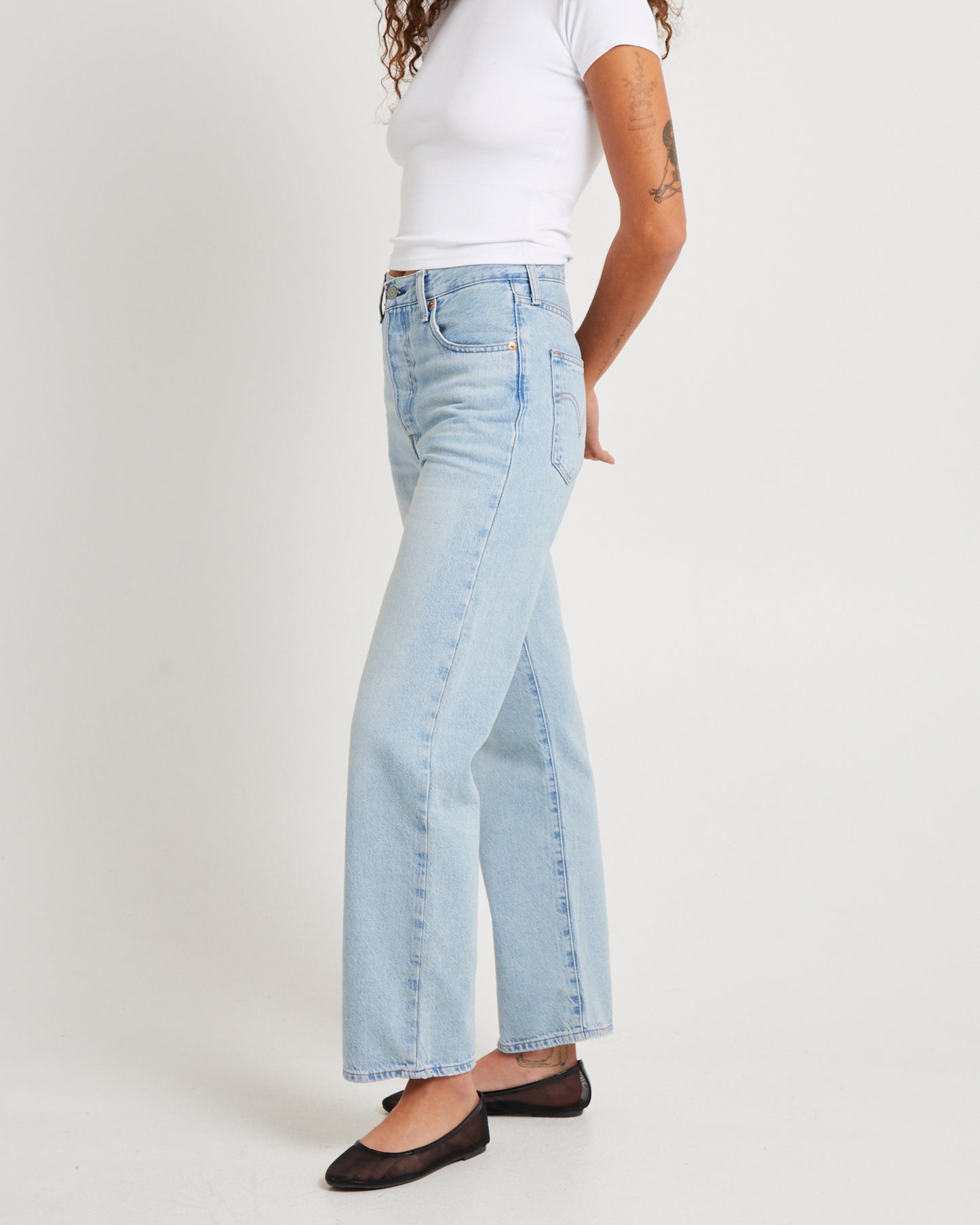 Ribcage Straight Ankle Denim Jeans
