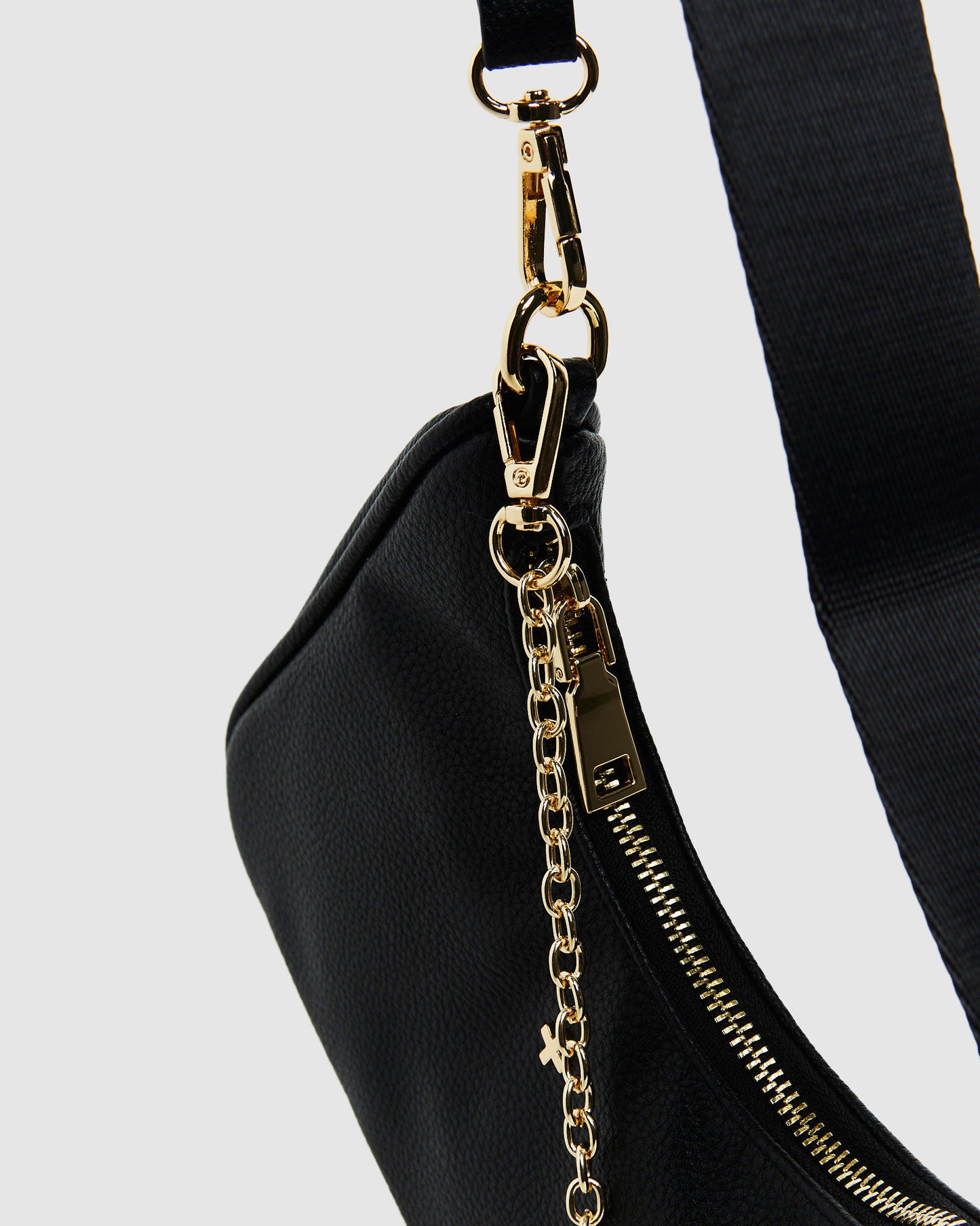 Paloma Handbag Pebble Black/Gold