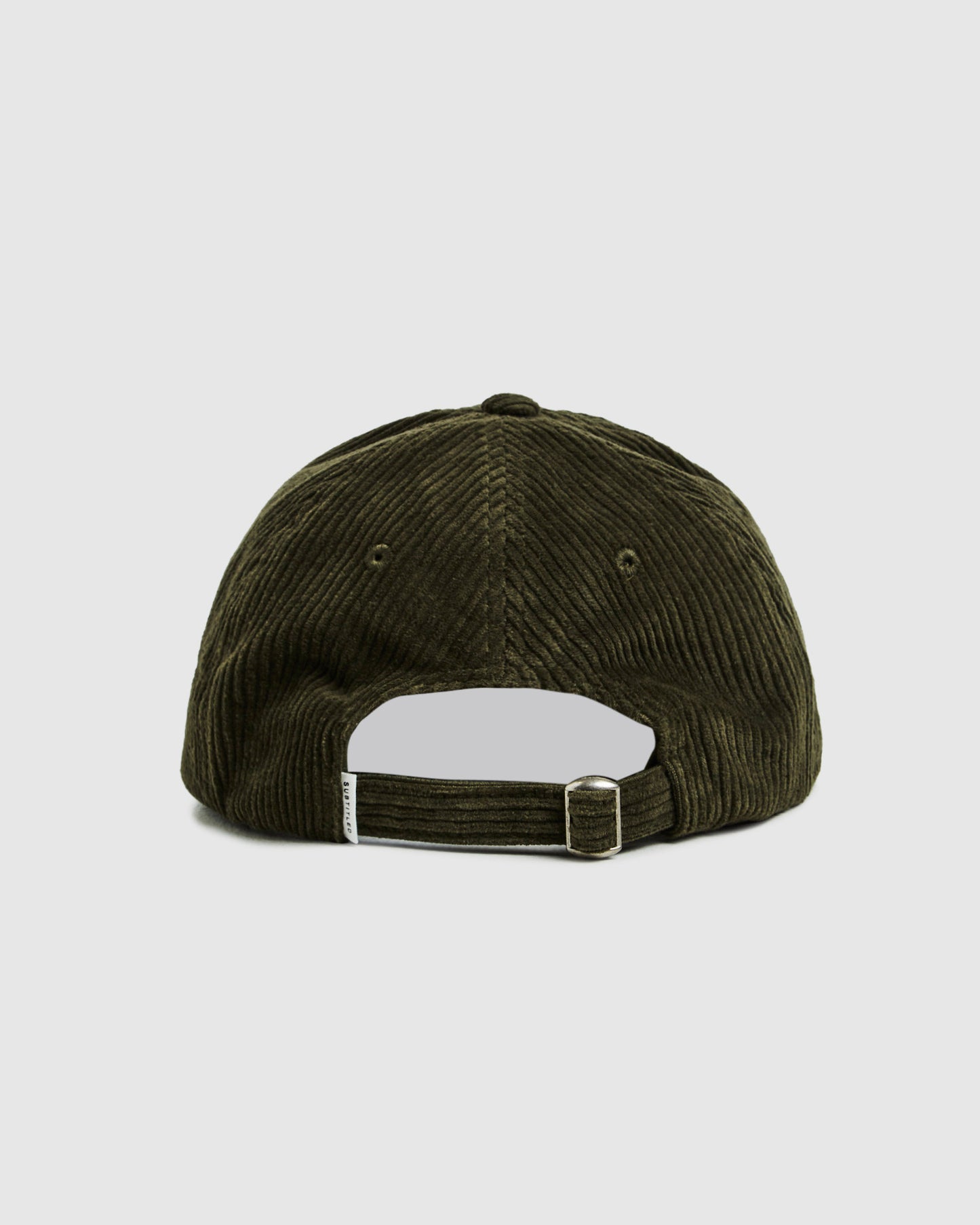 Cord 6 Panel Cap Khaki
