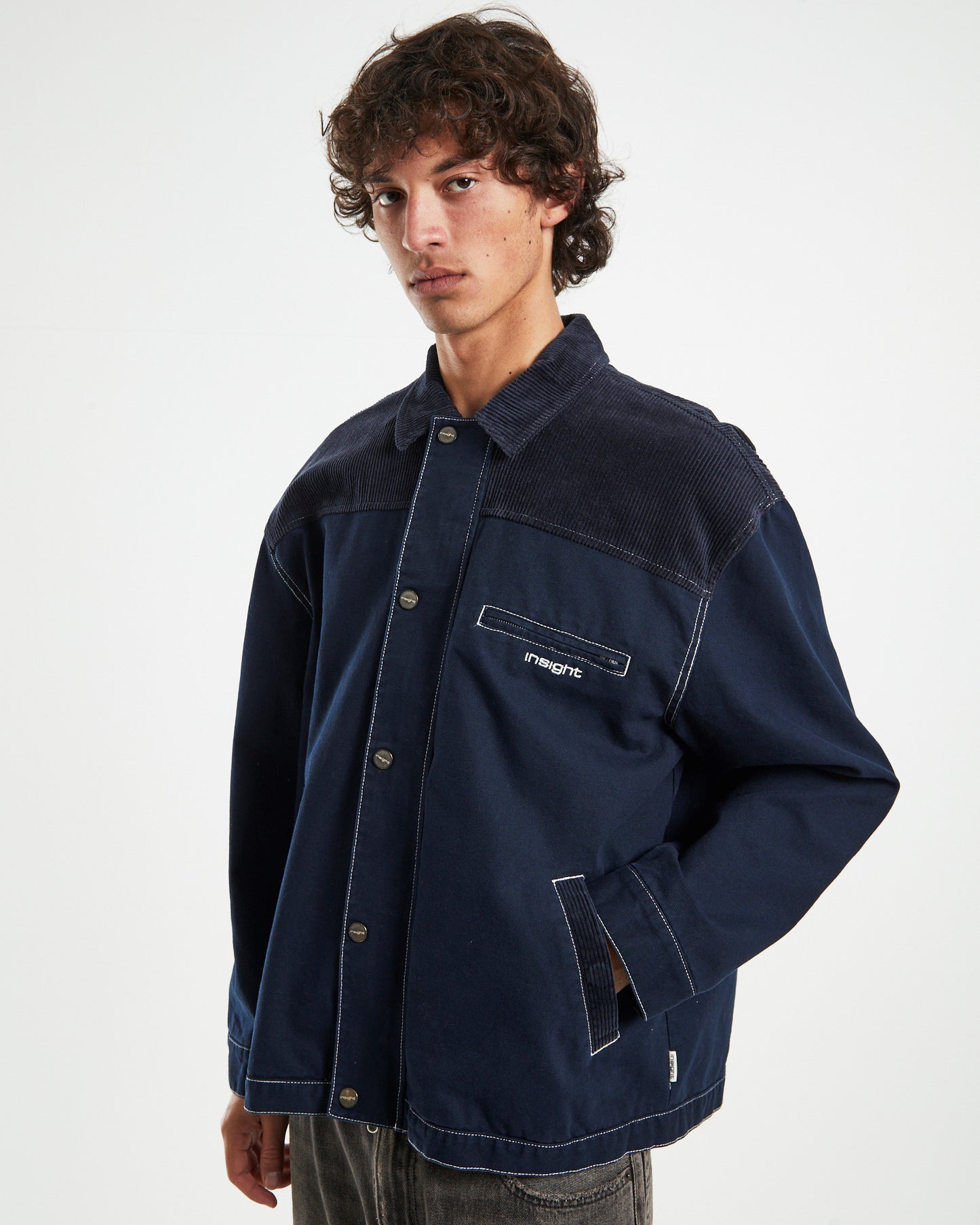 Simmers Jacket in Navy