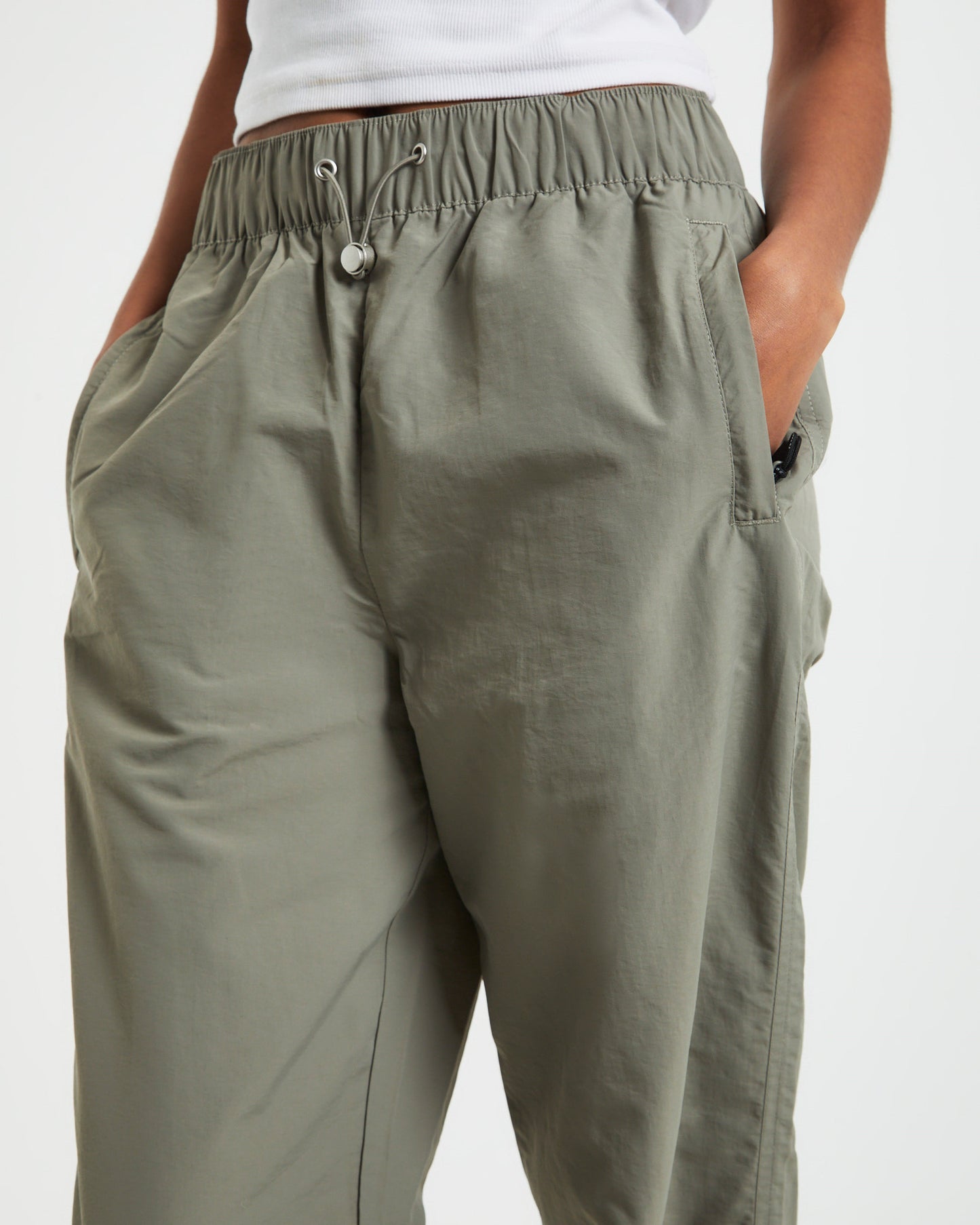Recycled Spray Pants Olive Green