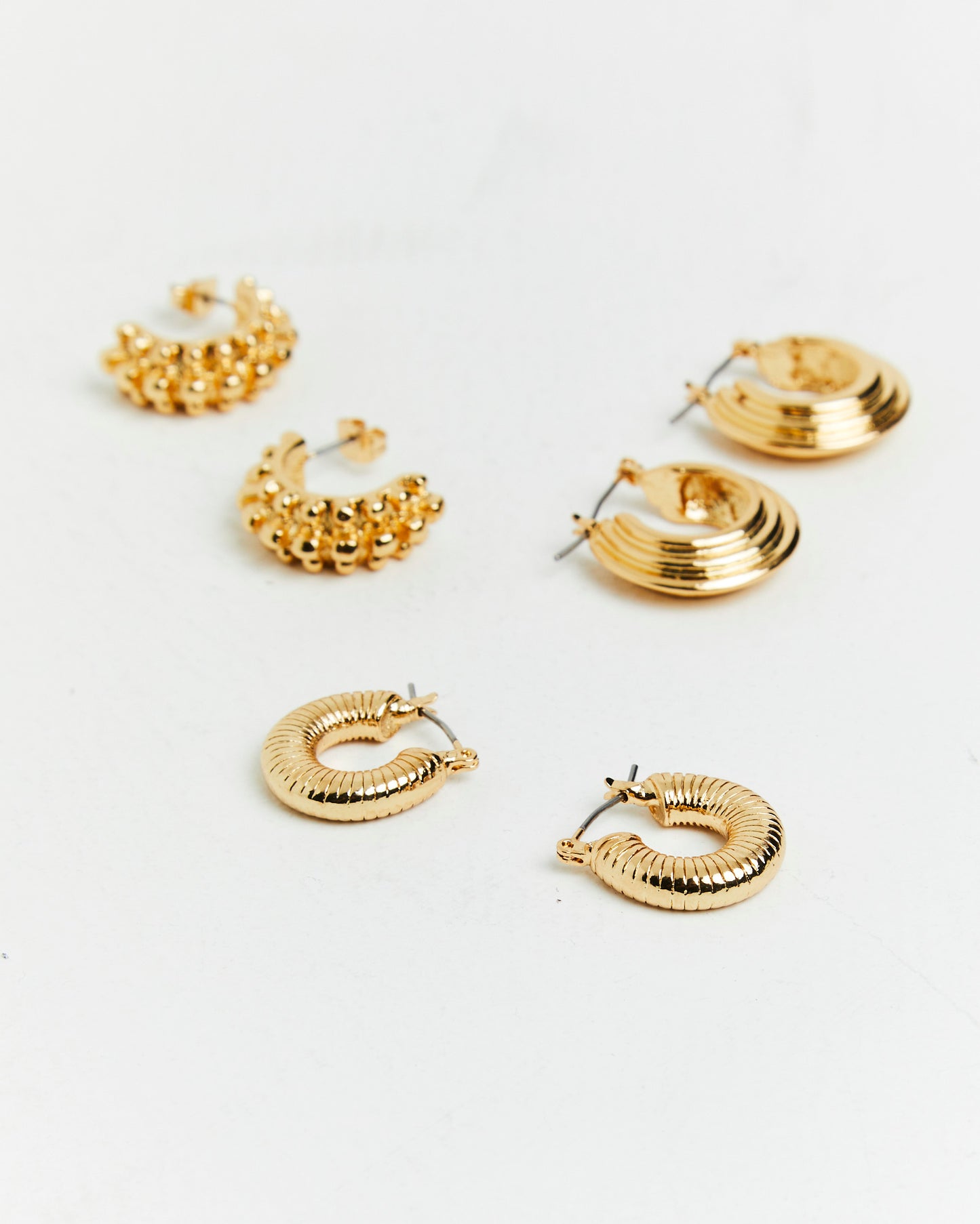 14K  Plated Yasm Earrg Pack