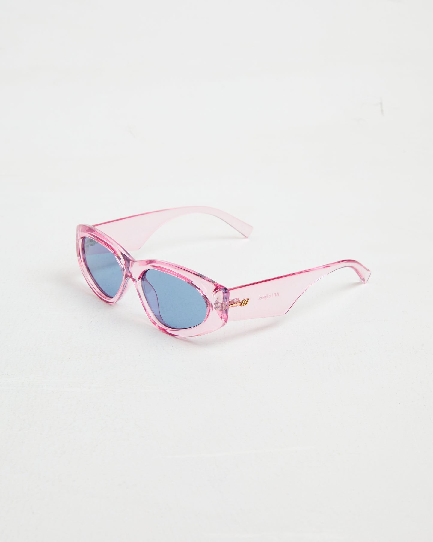 Under Wraps Sunglasses in Pink/Teal Mono