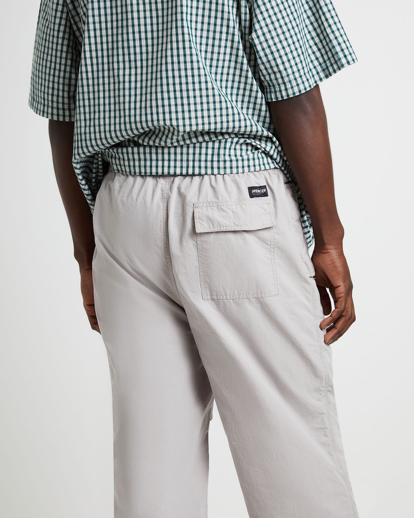 Parachute Pants in Bone