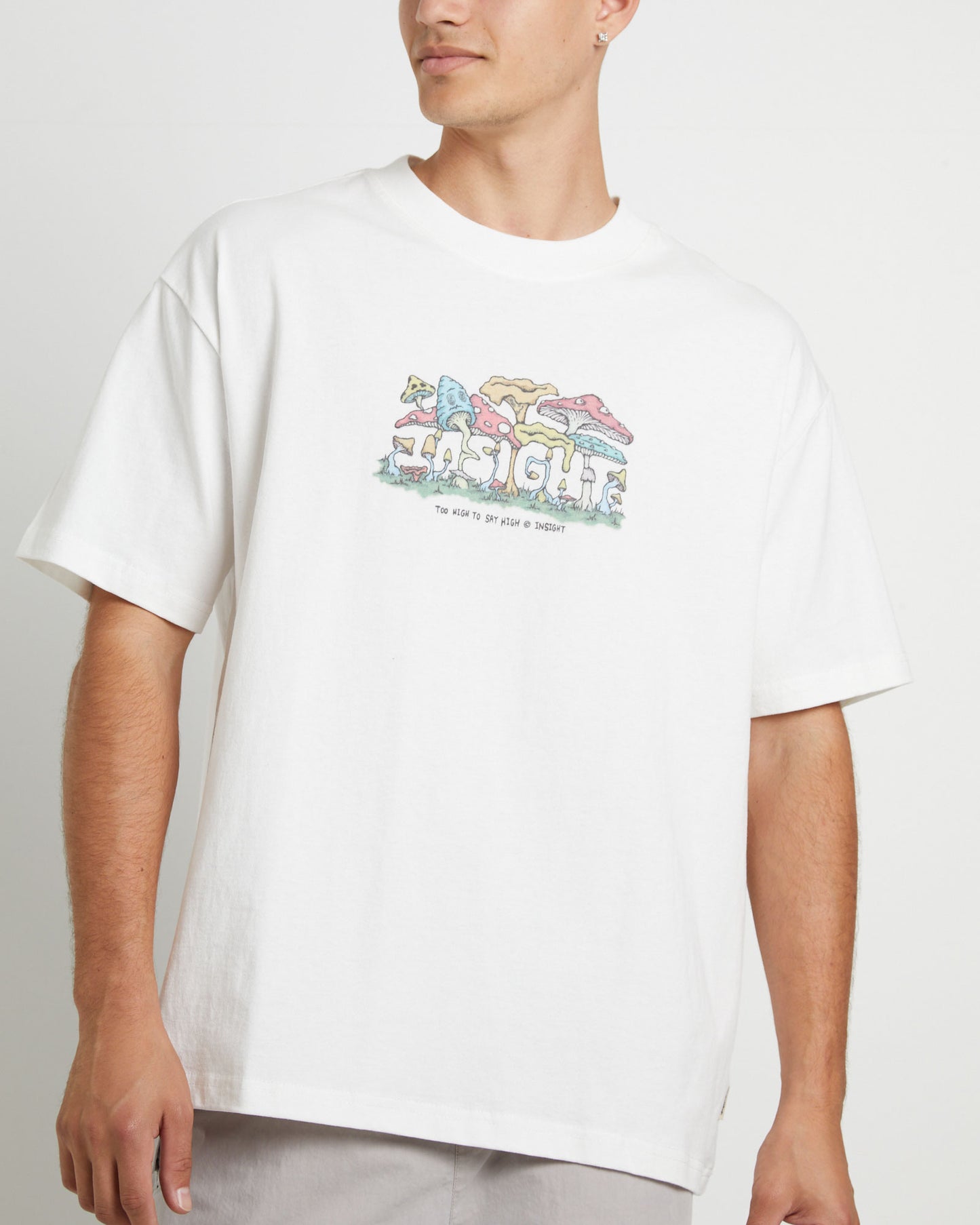 Growth Oversized T-Shirt in White