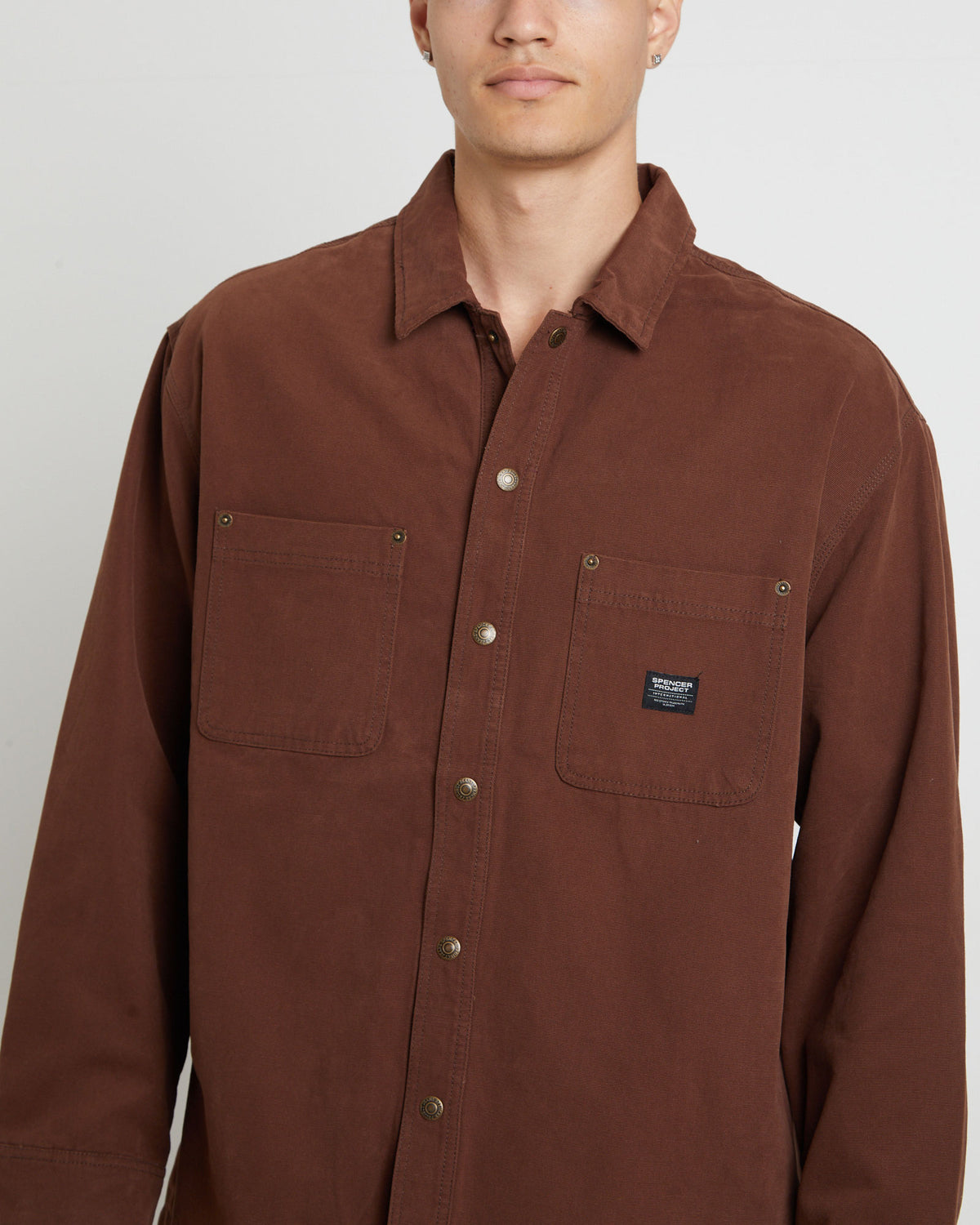 Newcastle Shacket in Brown BROWN