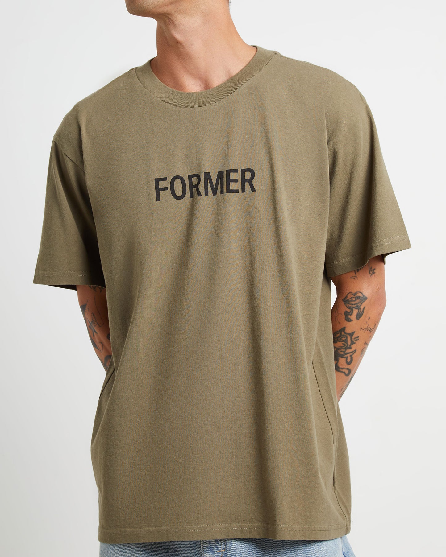 Legacy Short Sleeve T-Shirt in Army Green