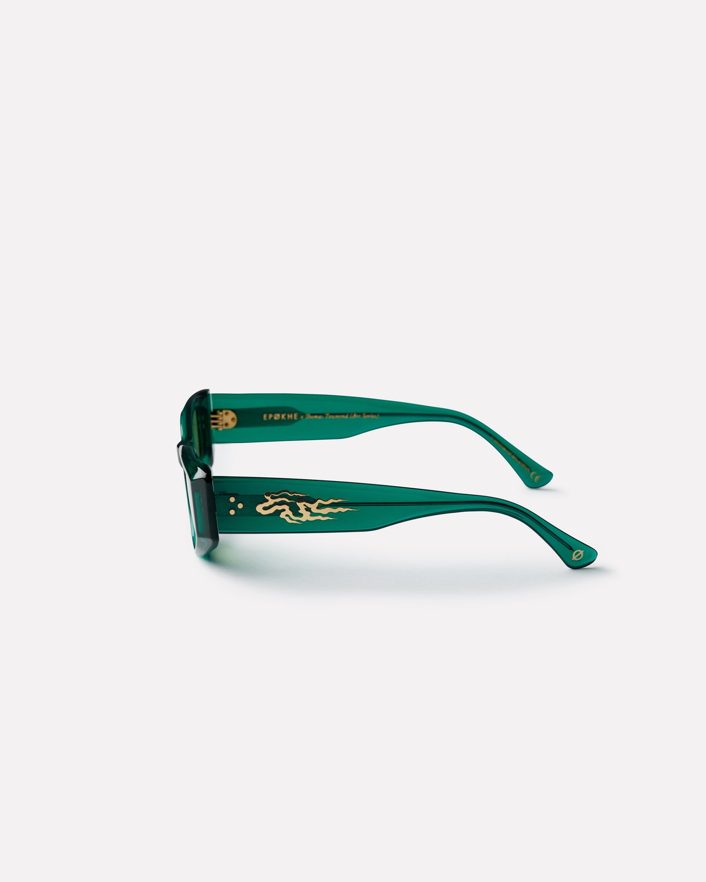 Guilty x Thomas Towend Sunglasses in Emerald Green
