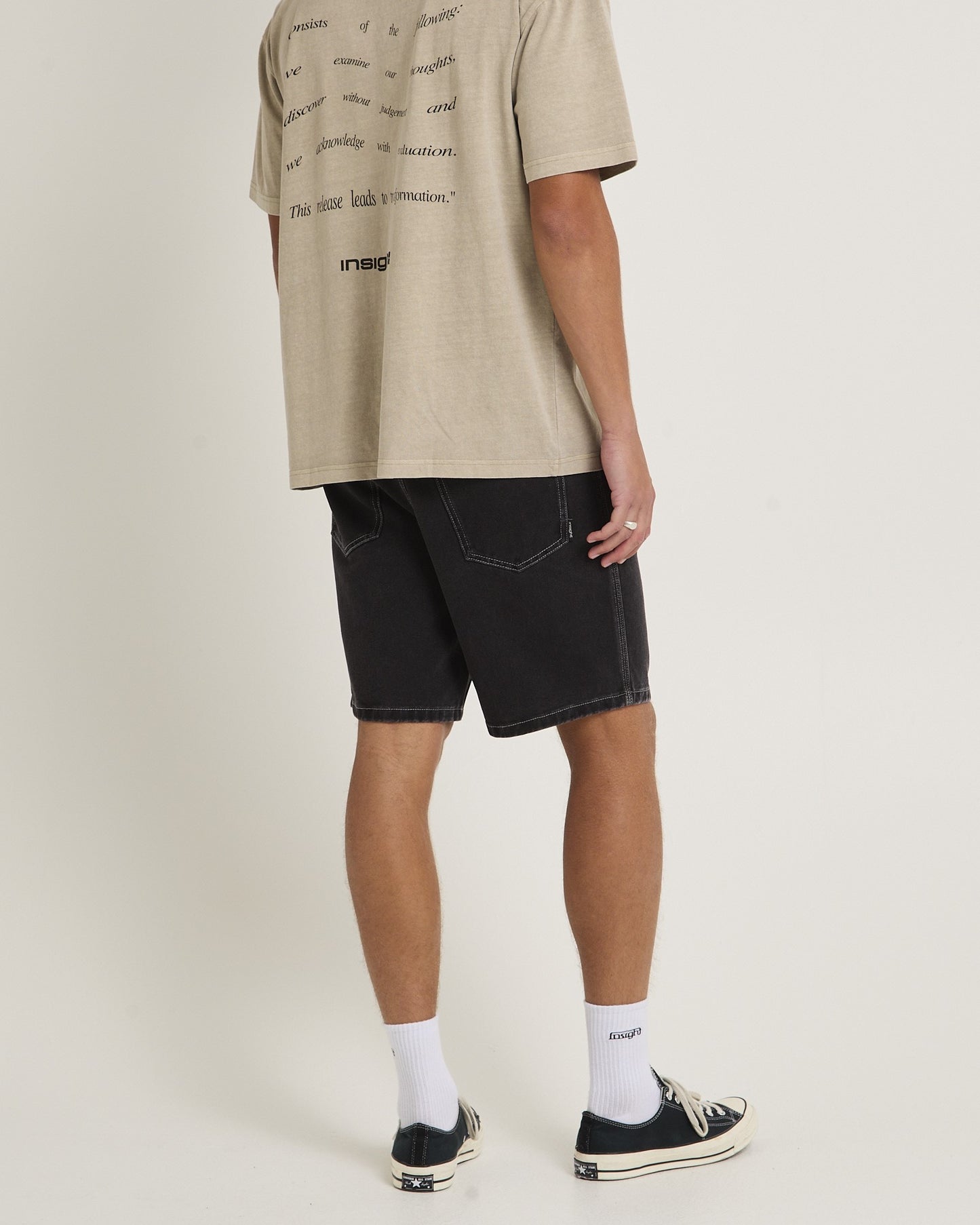 Knocker Contrast Vintage Denim Shorts