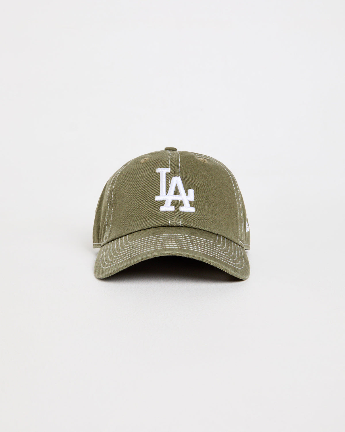 Casual Classic LA Dodgers Cap in Olive/White OLIVE/WHITE