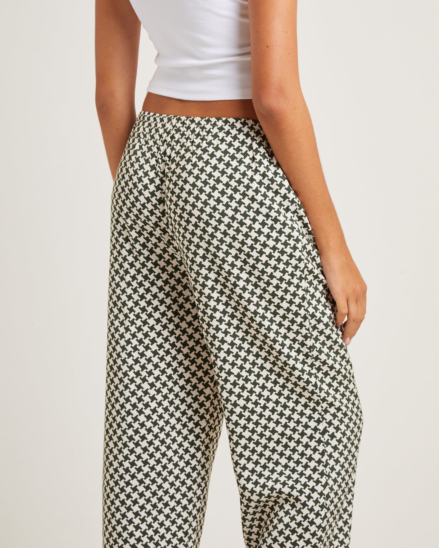 Minnie Crepe Pants Olive