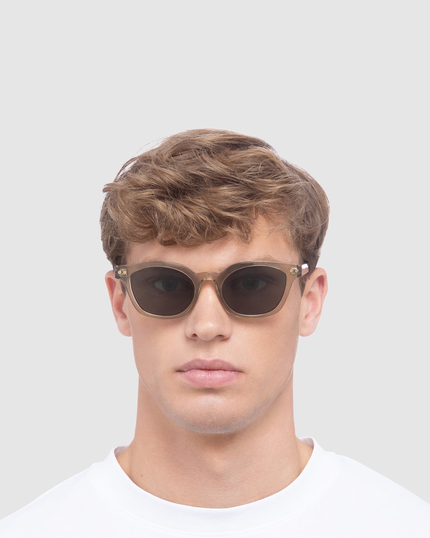 Afends X Le Specs Facade Sunglasses Clear