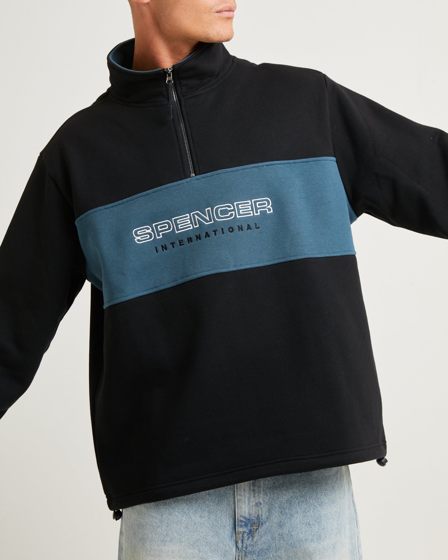 International 1/4 Zip Jumper