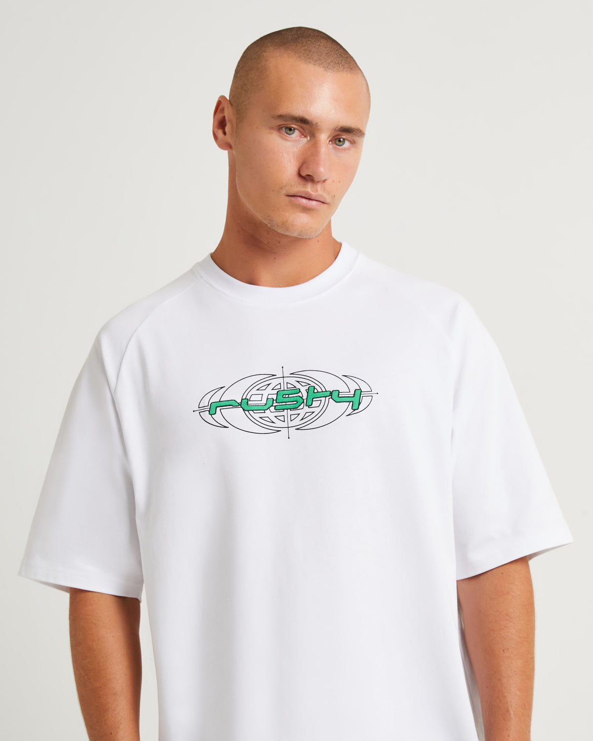 Morpheus Short Sleeve Raglan T-Shirt White WHITE