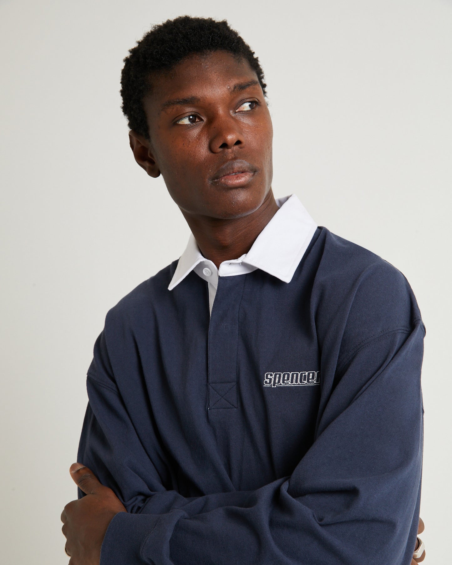 1992 Long Sleeve Polo Navy