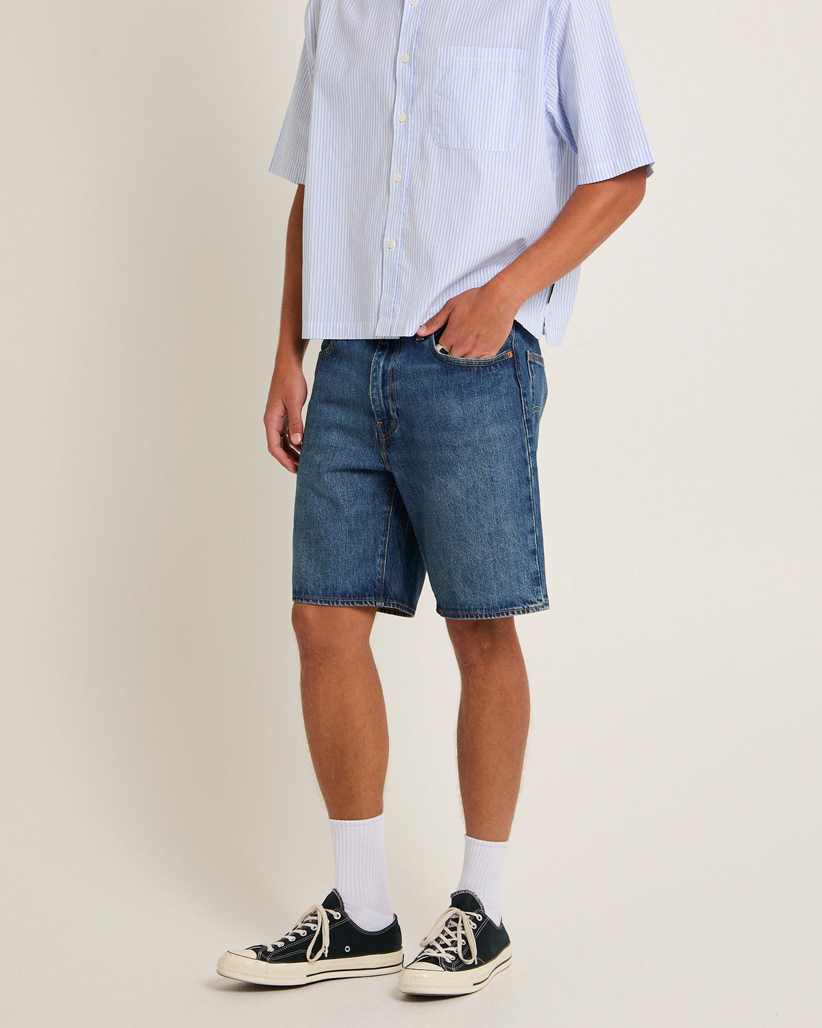 468 Stay Loose Denim Shorts PICNIC AND FRIENDS SHORT