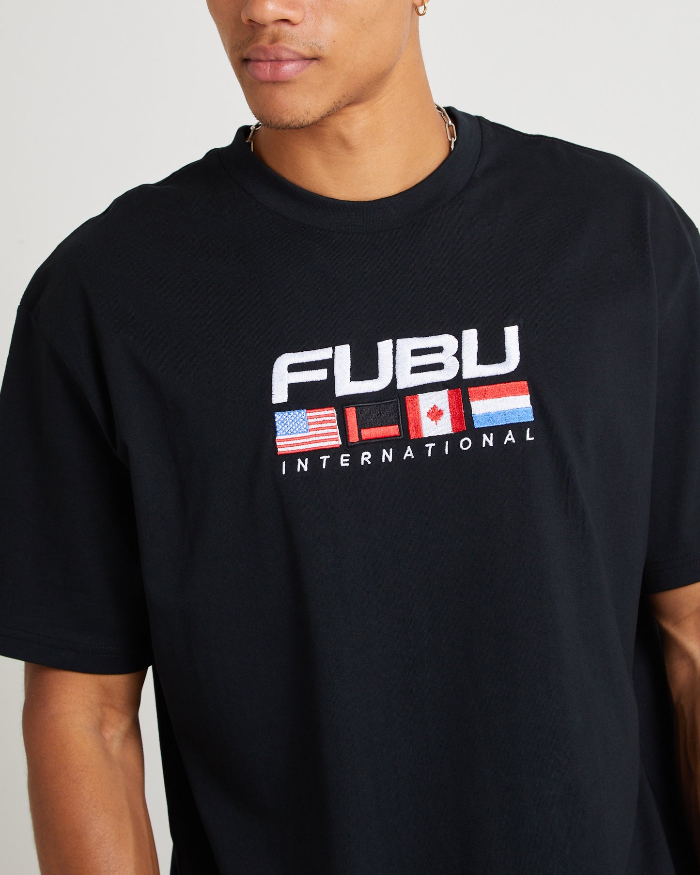 Corporate International Short Sleeve T-Shirt Black