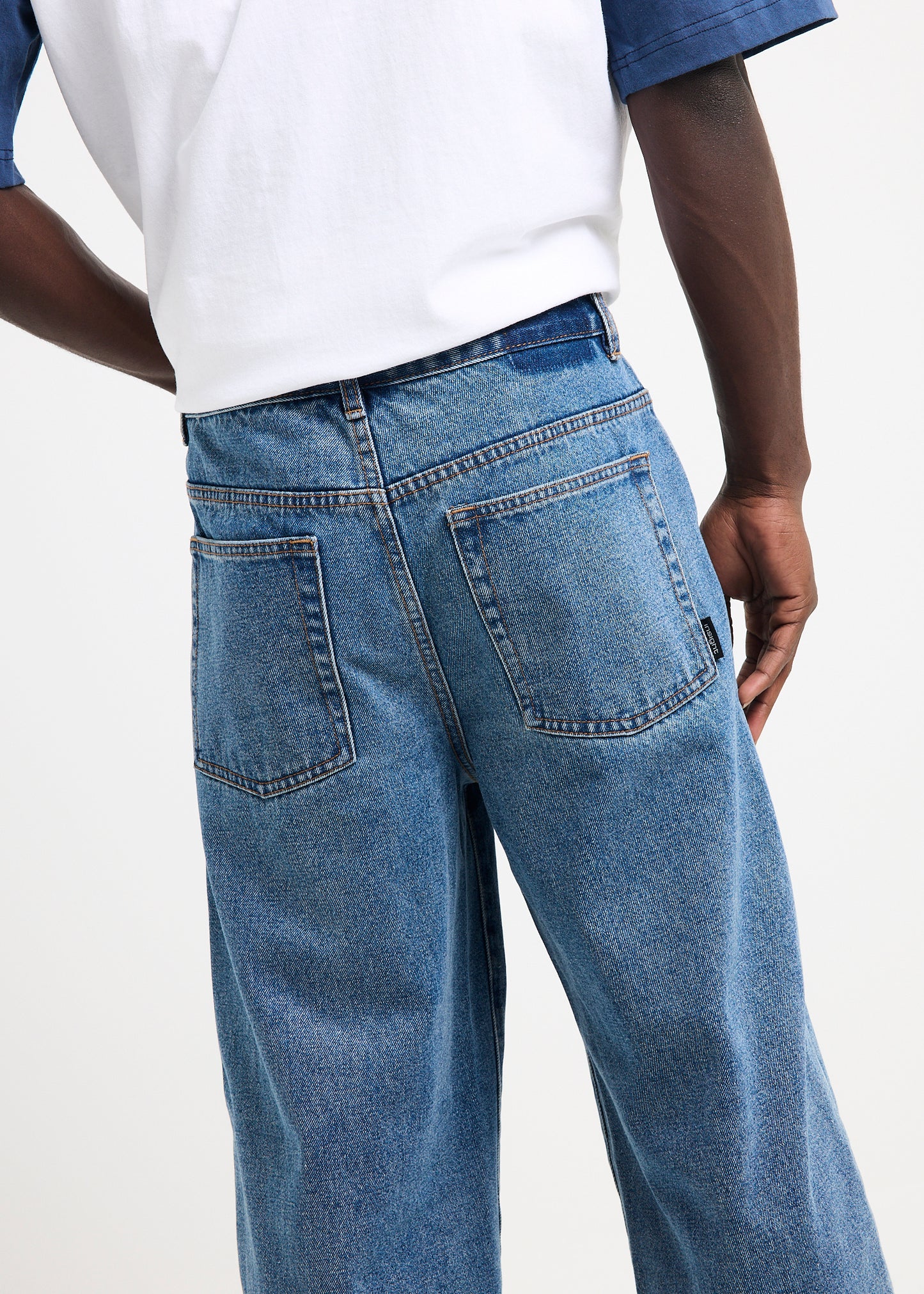 Knocker Wide Leg Denim Jeans