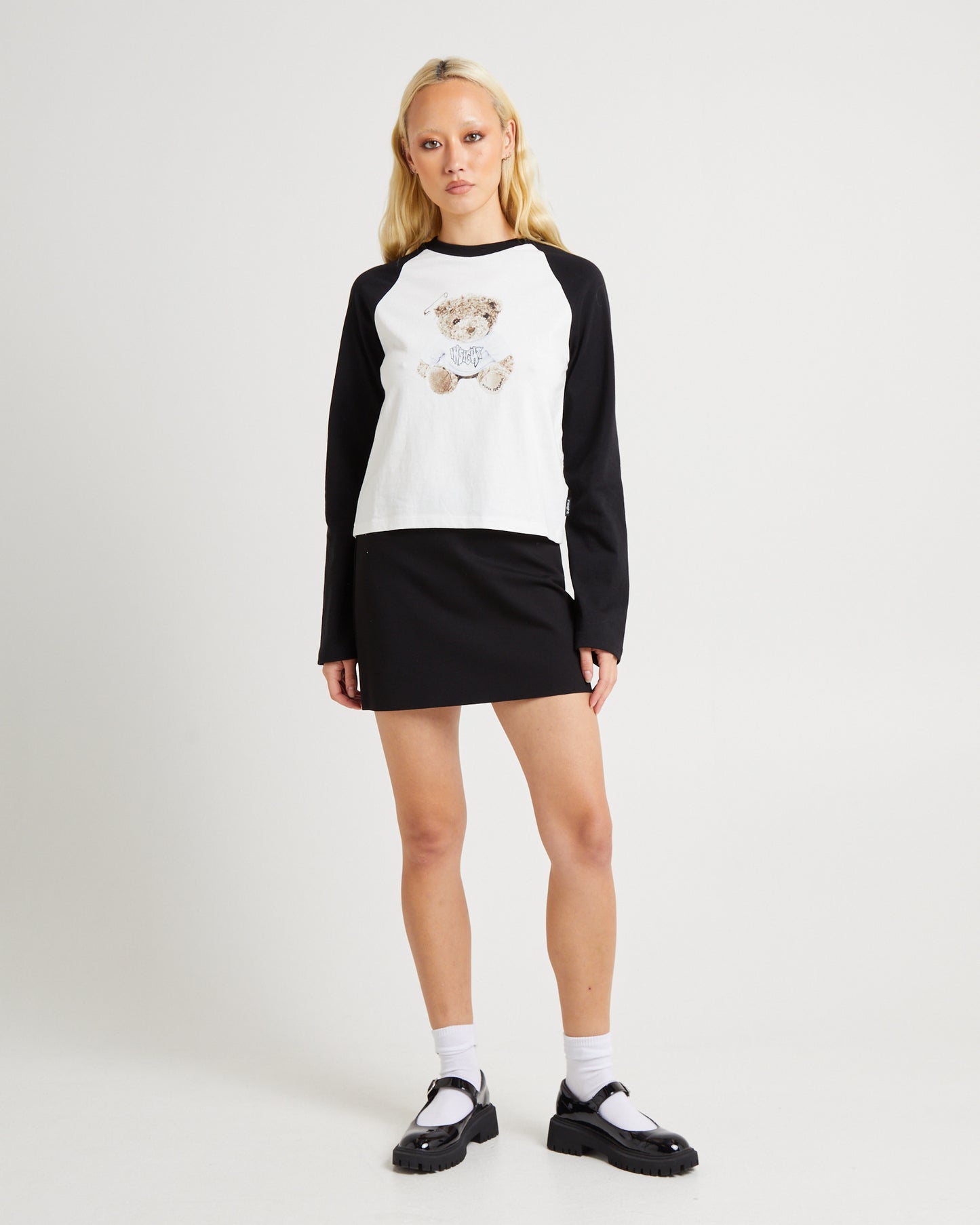 Cut But Psycho Long Sleeve Raglan T-Shirt