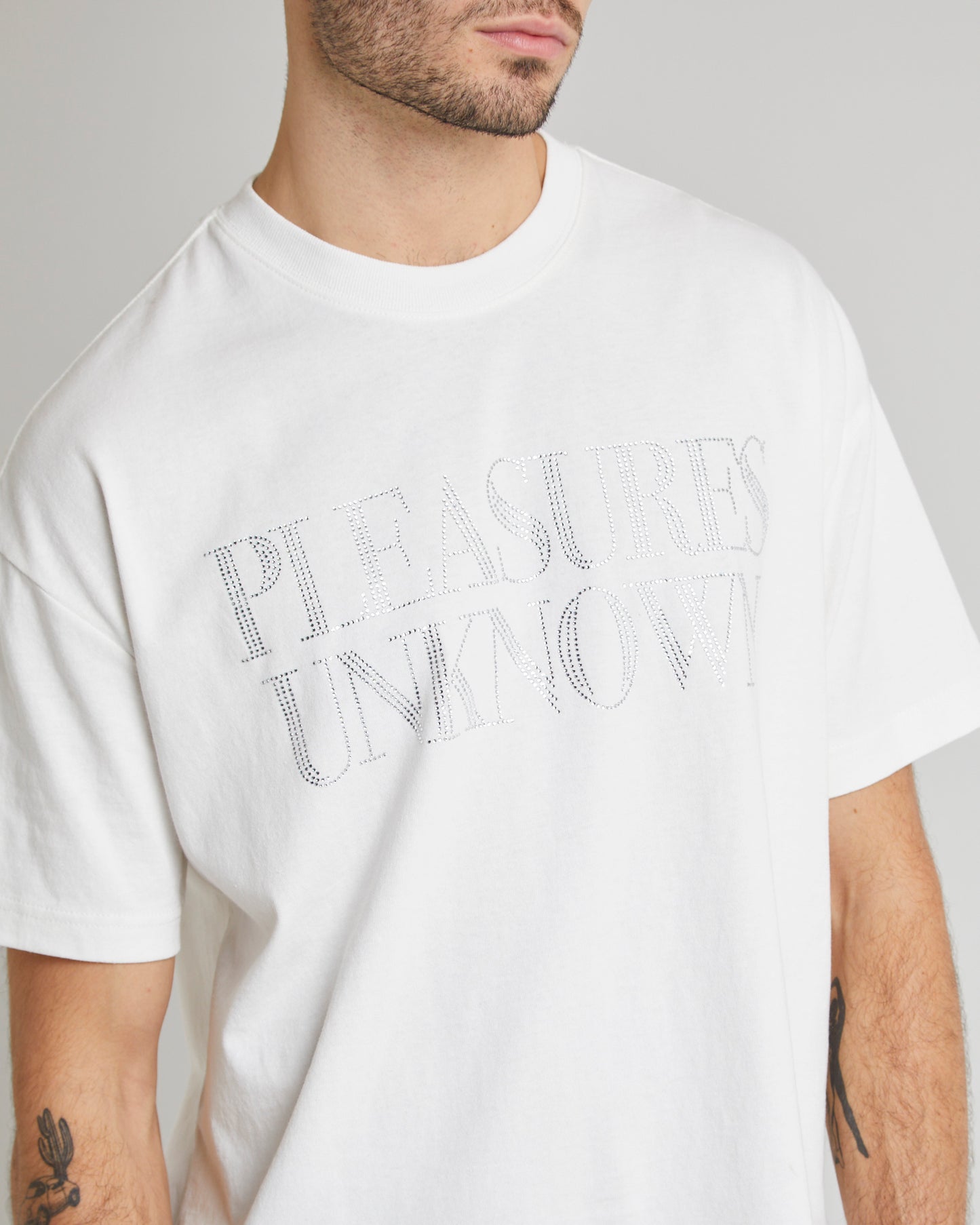 Unknown Diamonte Boyfriend T-Shirt