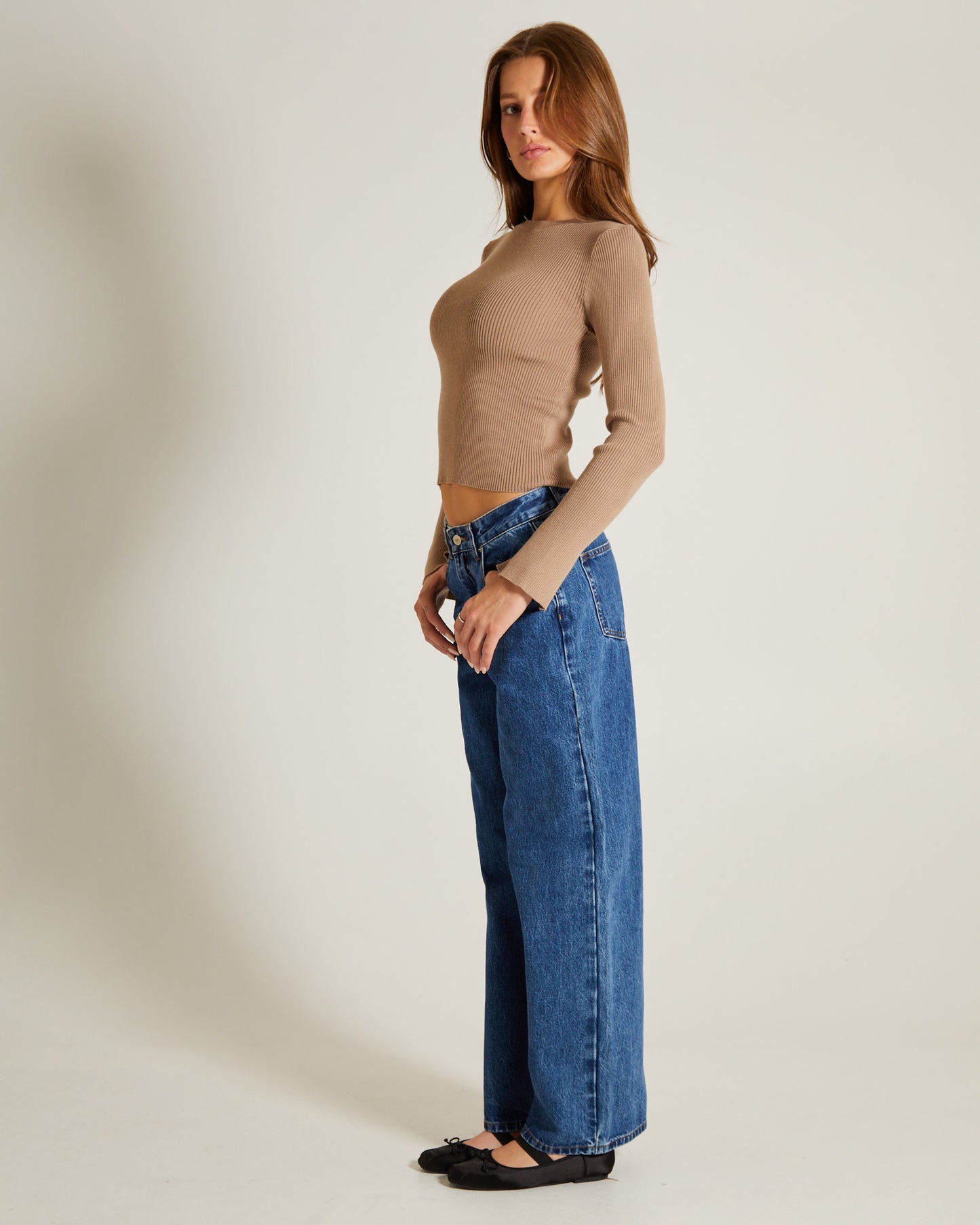 Luxe Knitted Long Sleeve Top