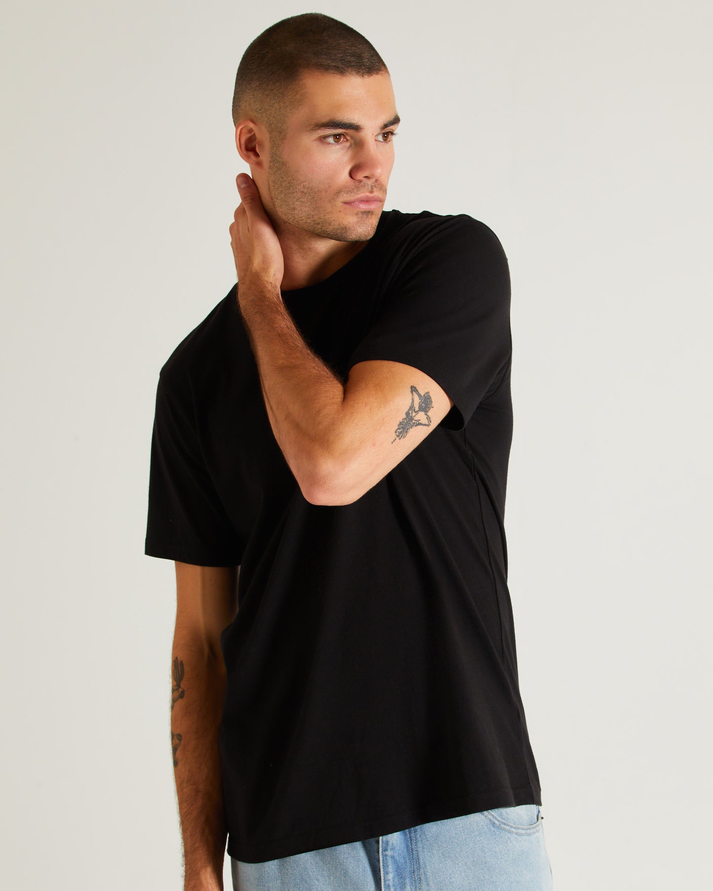 Basic Crew Neck Short Sleeve T-Shirt