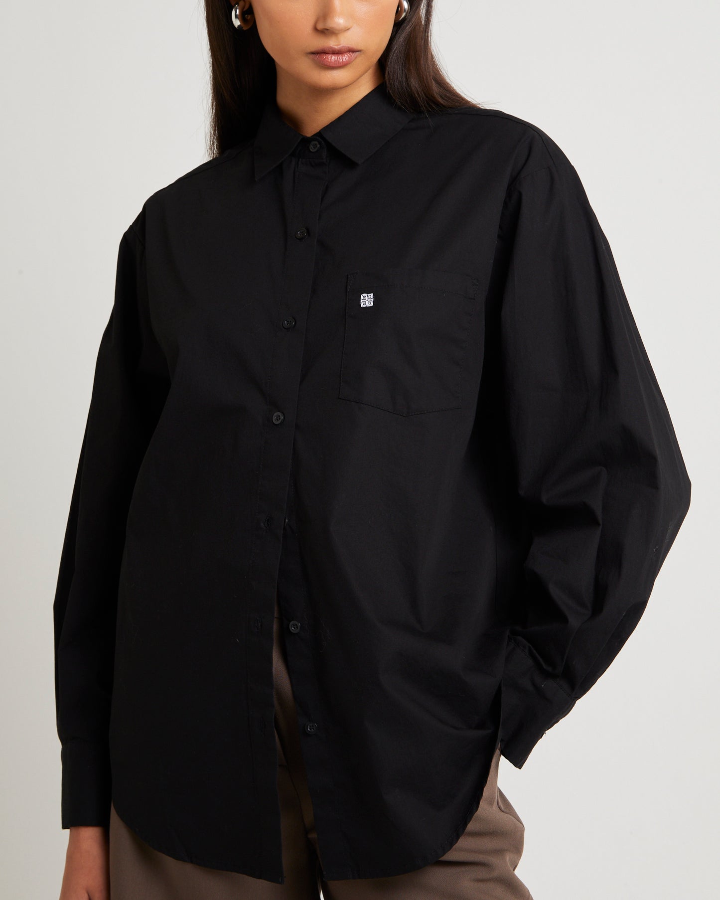 Oversized Poplin Shirt