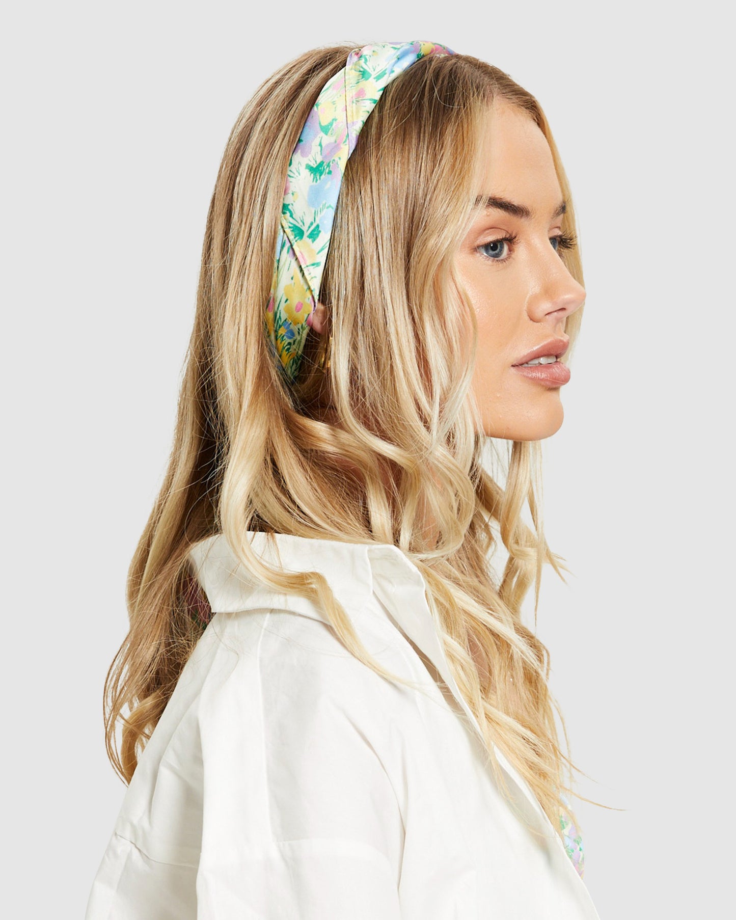 Tropicana Silky Head Scarf Floral