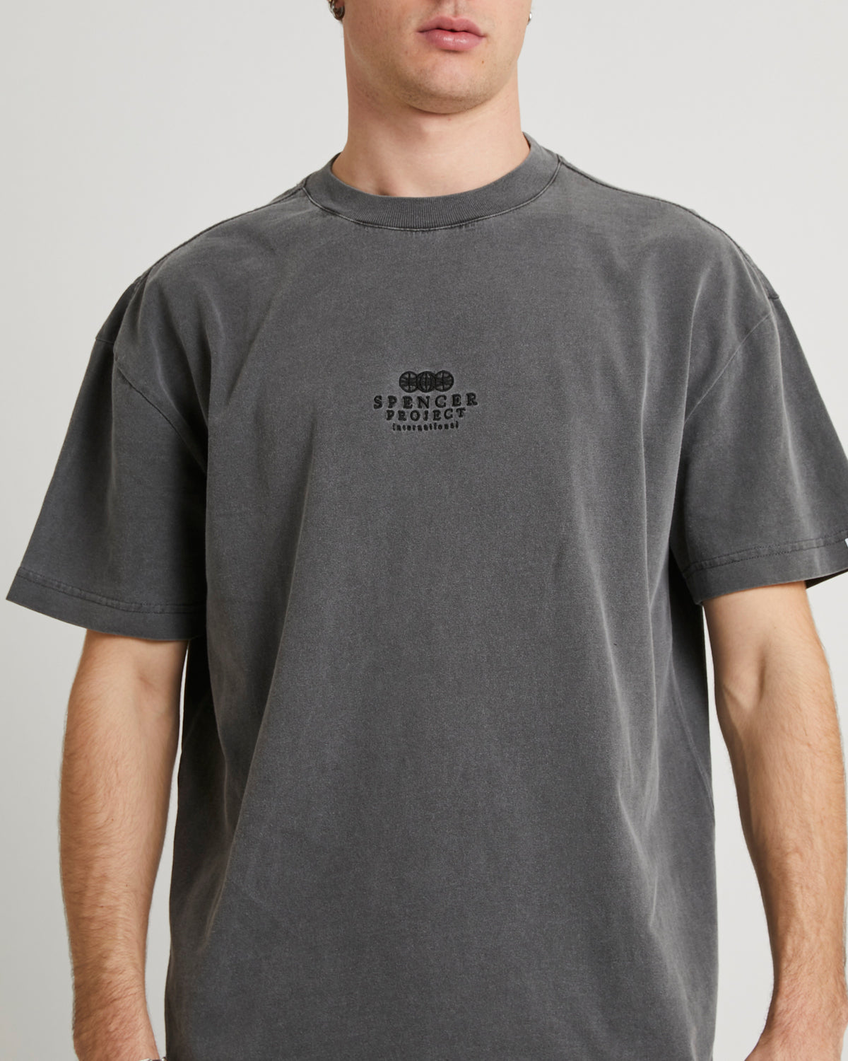 Court T-Shirt WASHED BLACK