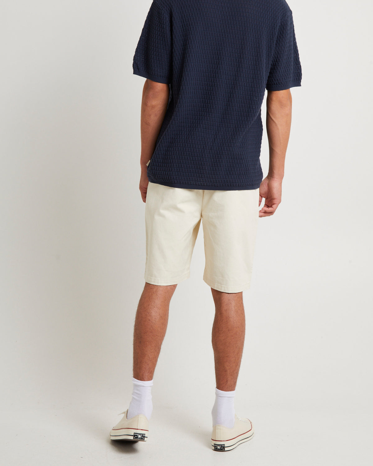 Fuller Pleated Chino Shorts NATURAL