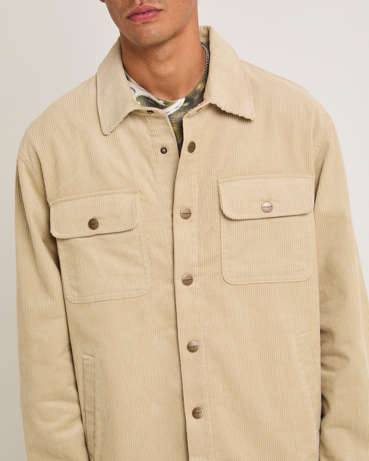 Conditions Corduroy Long Sleeve Overshirt