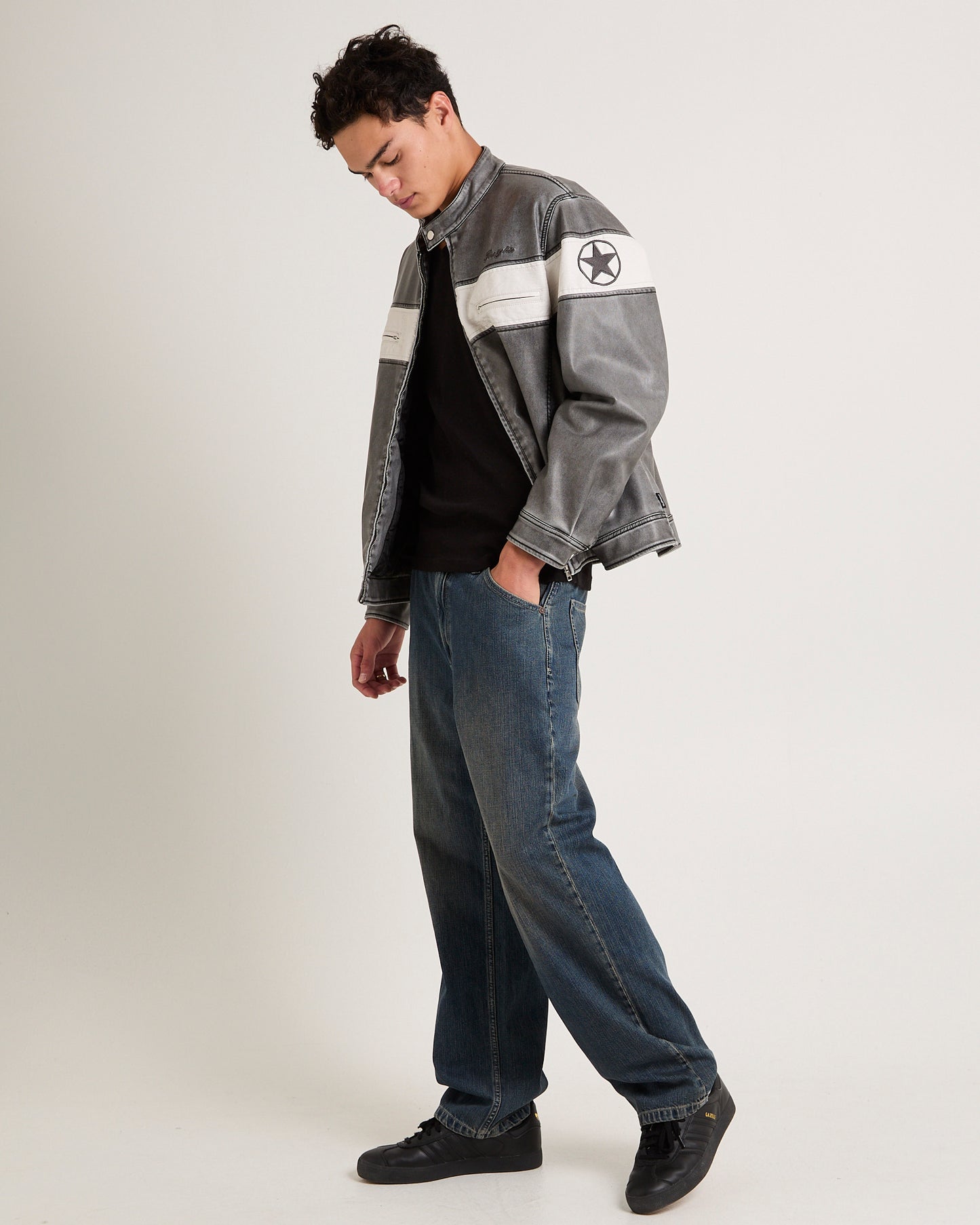 Game PU Leather Jacket