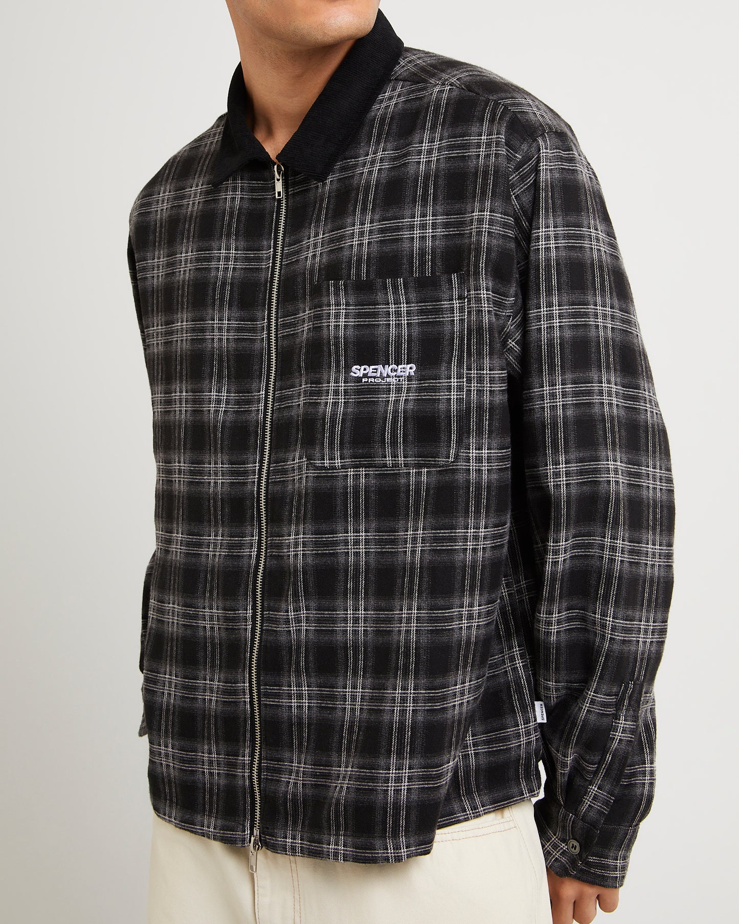 Caden Zip  Long Sleeve Shirt