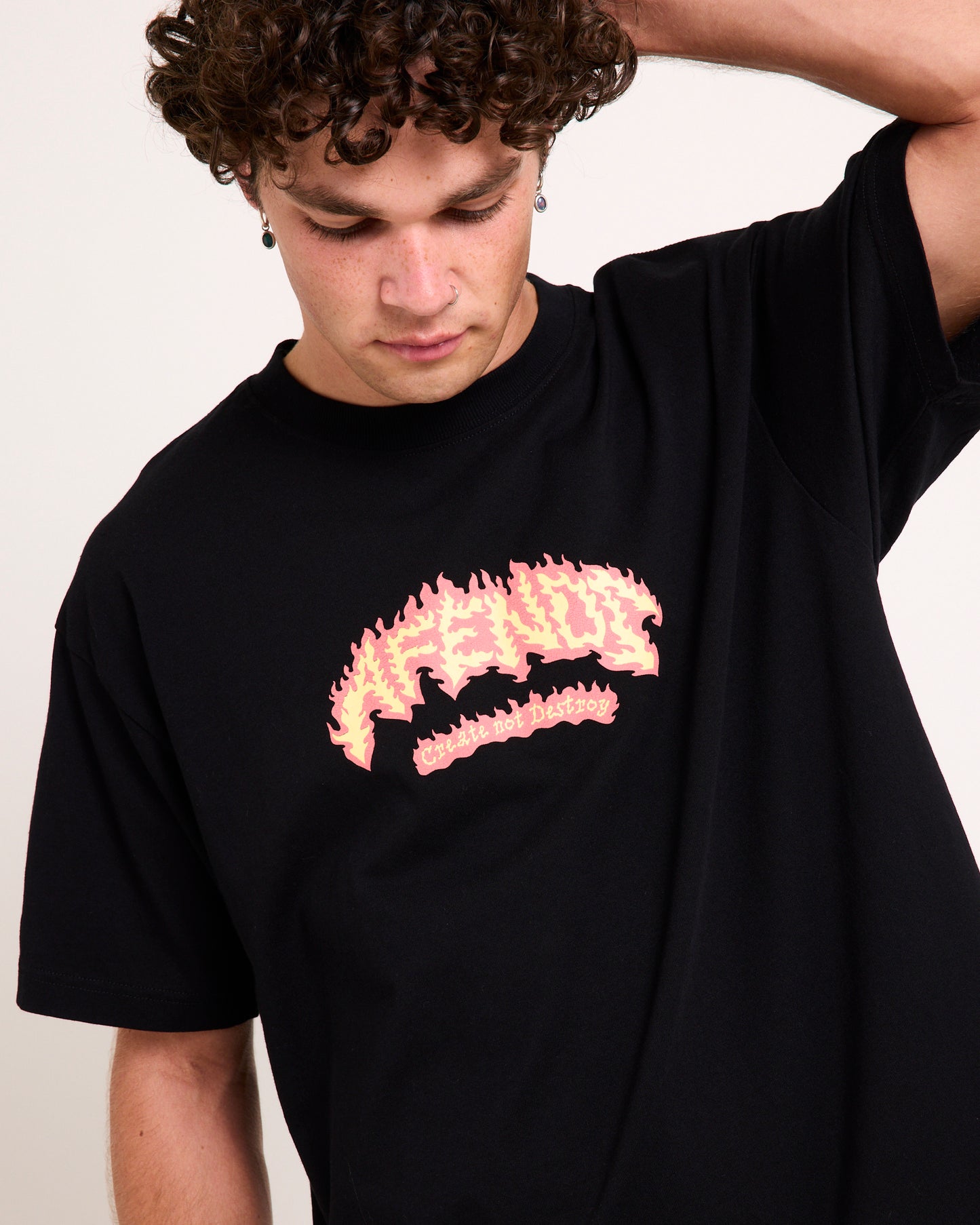 Flame On Boxy T-Shirt