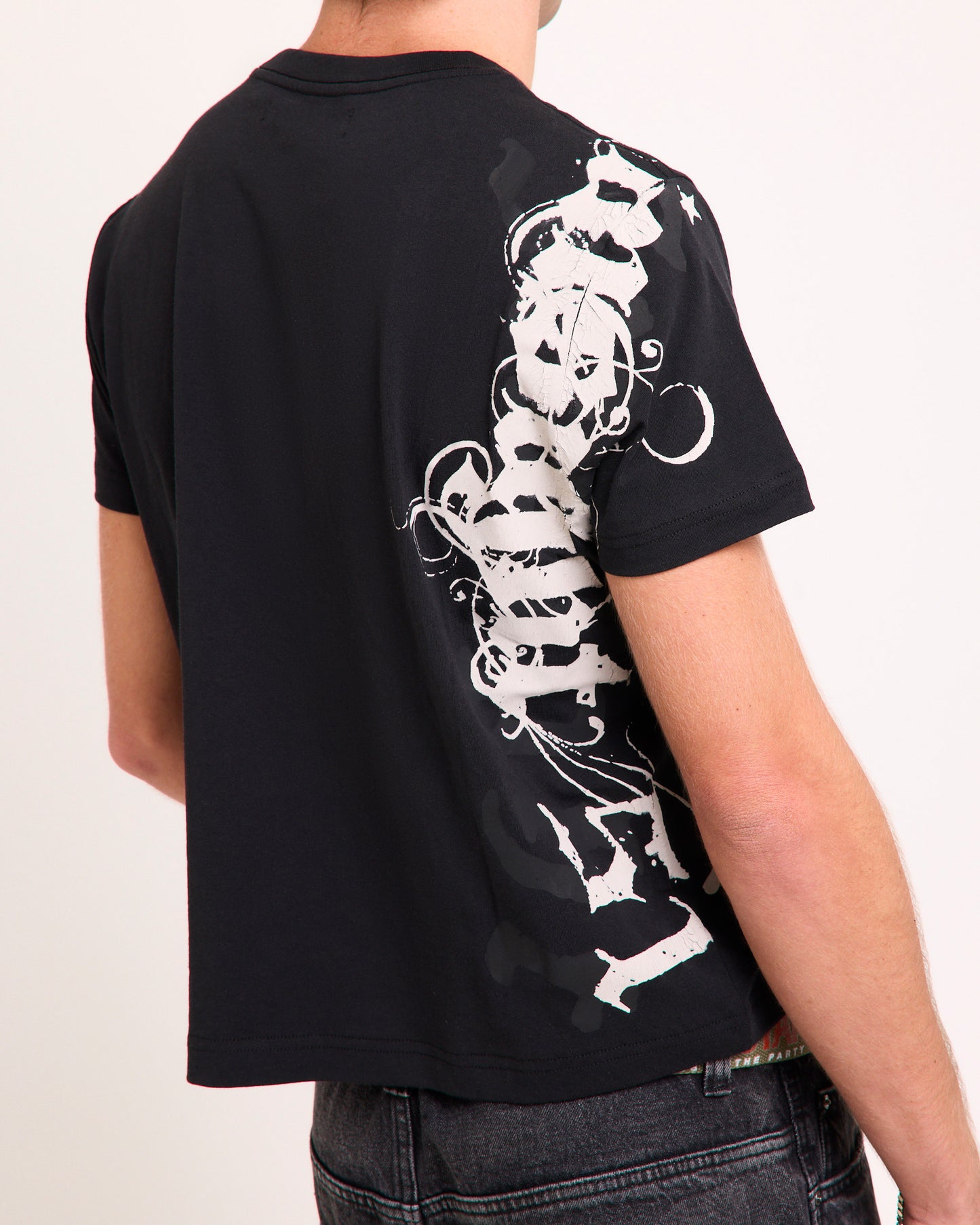 Narco Shrunken Cropped T-Shirt