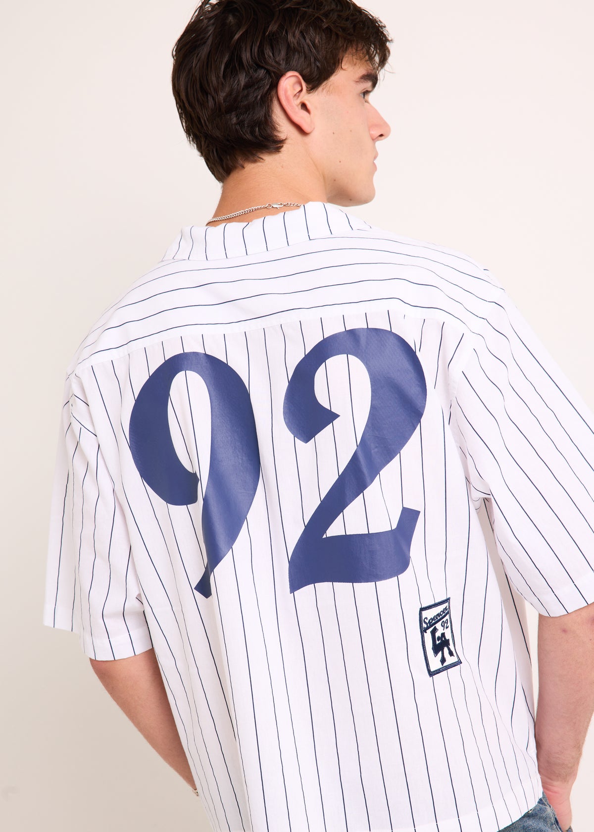 La Baseball Shirt WHITE