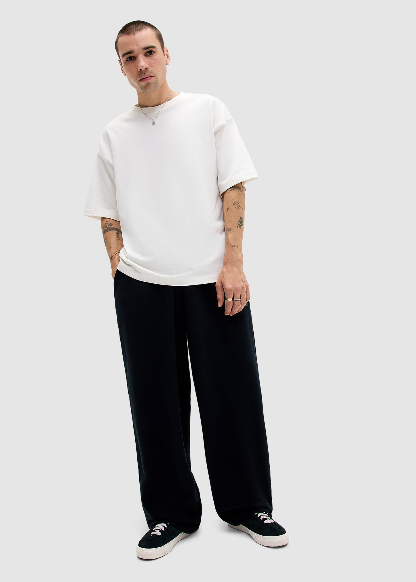 Harri Wide Leg Jogger Pants
