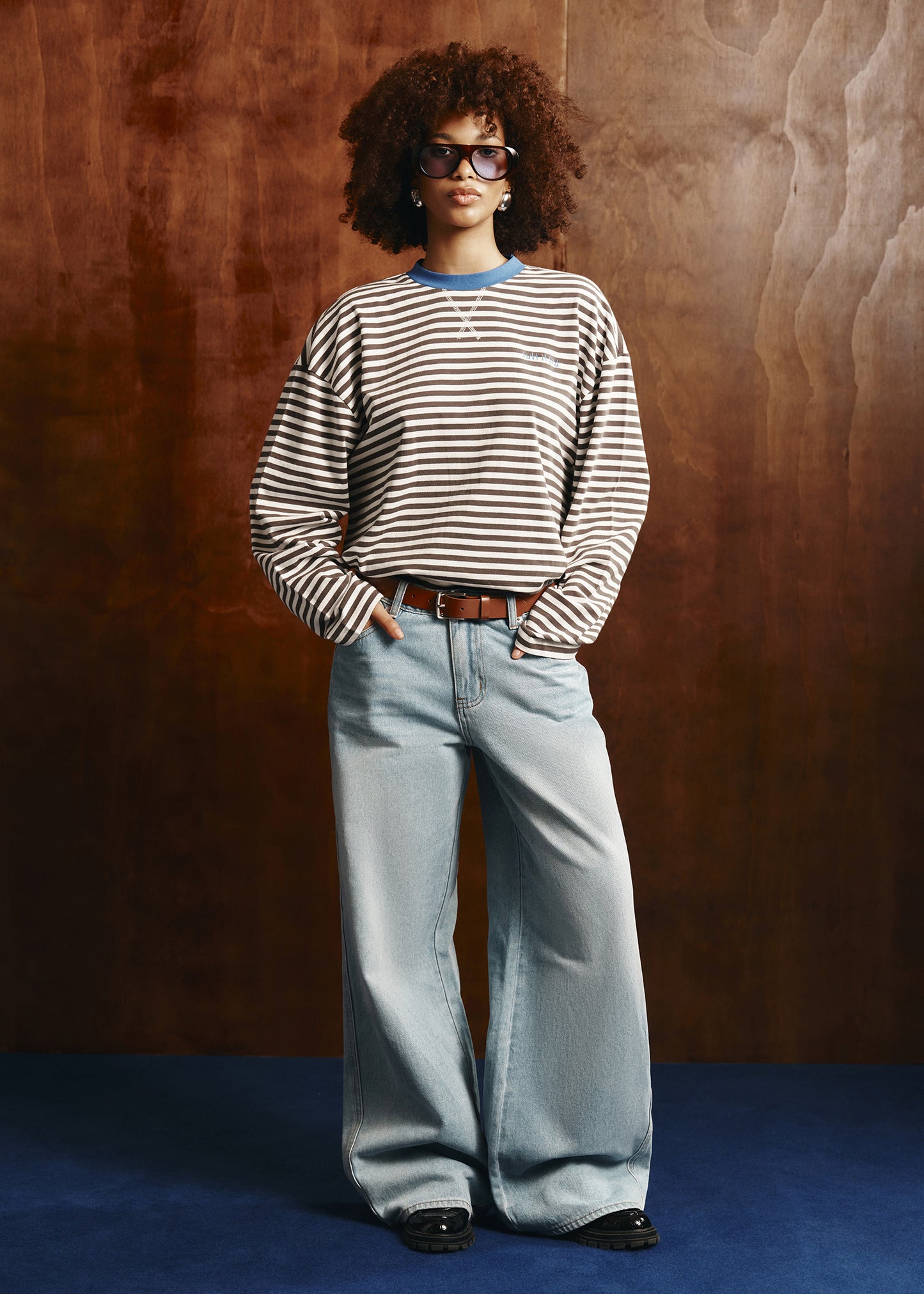Hilo Striped Long Sleeve Top