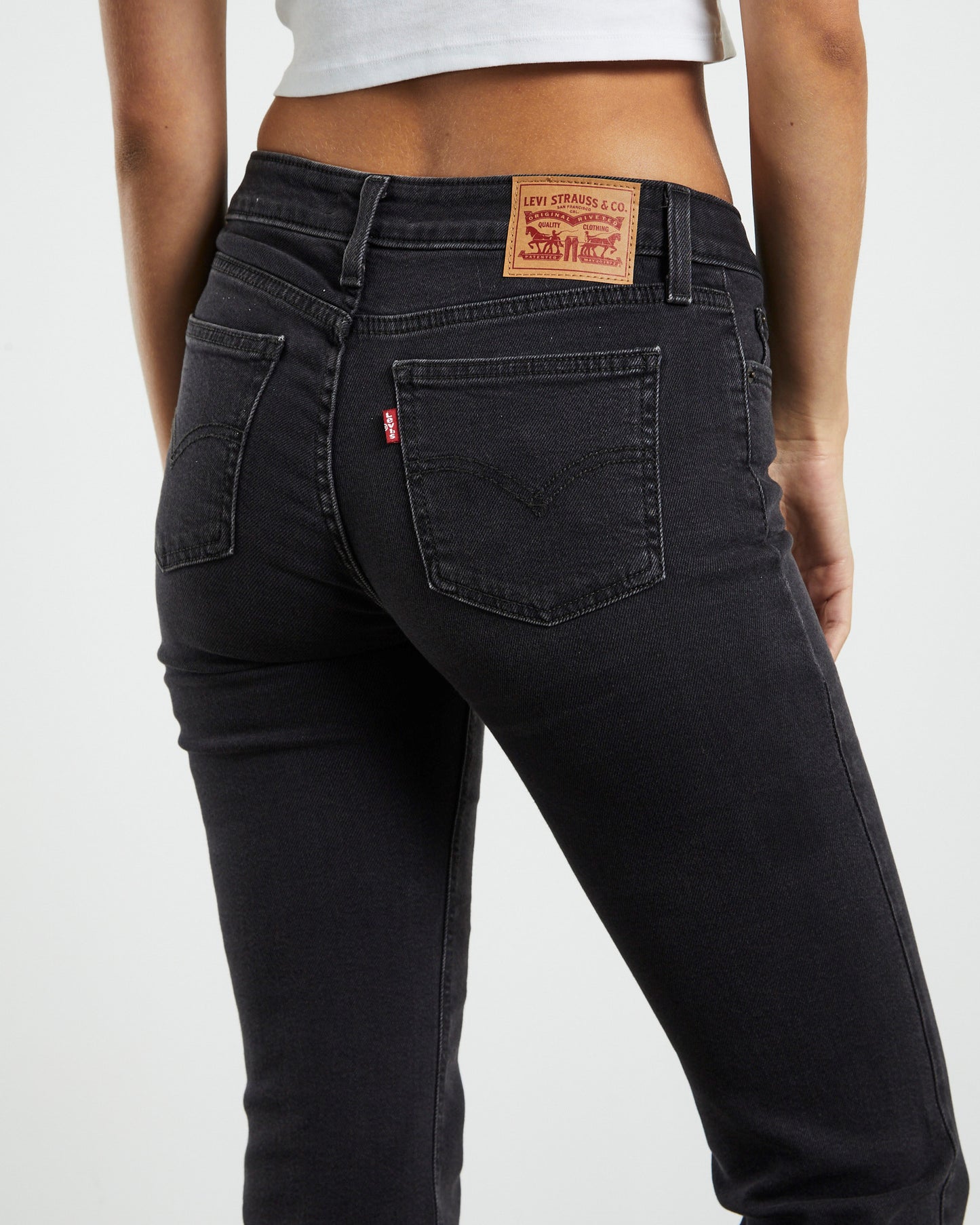 Super Low Boot Jeans First Or Last Black