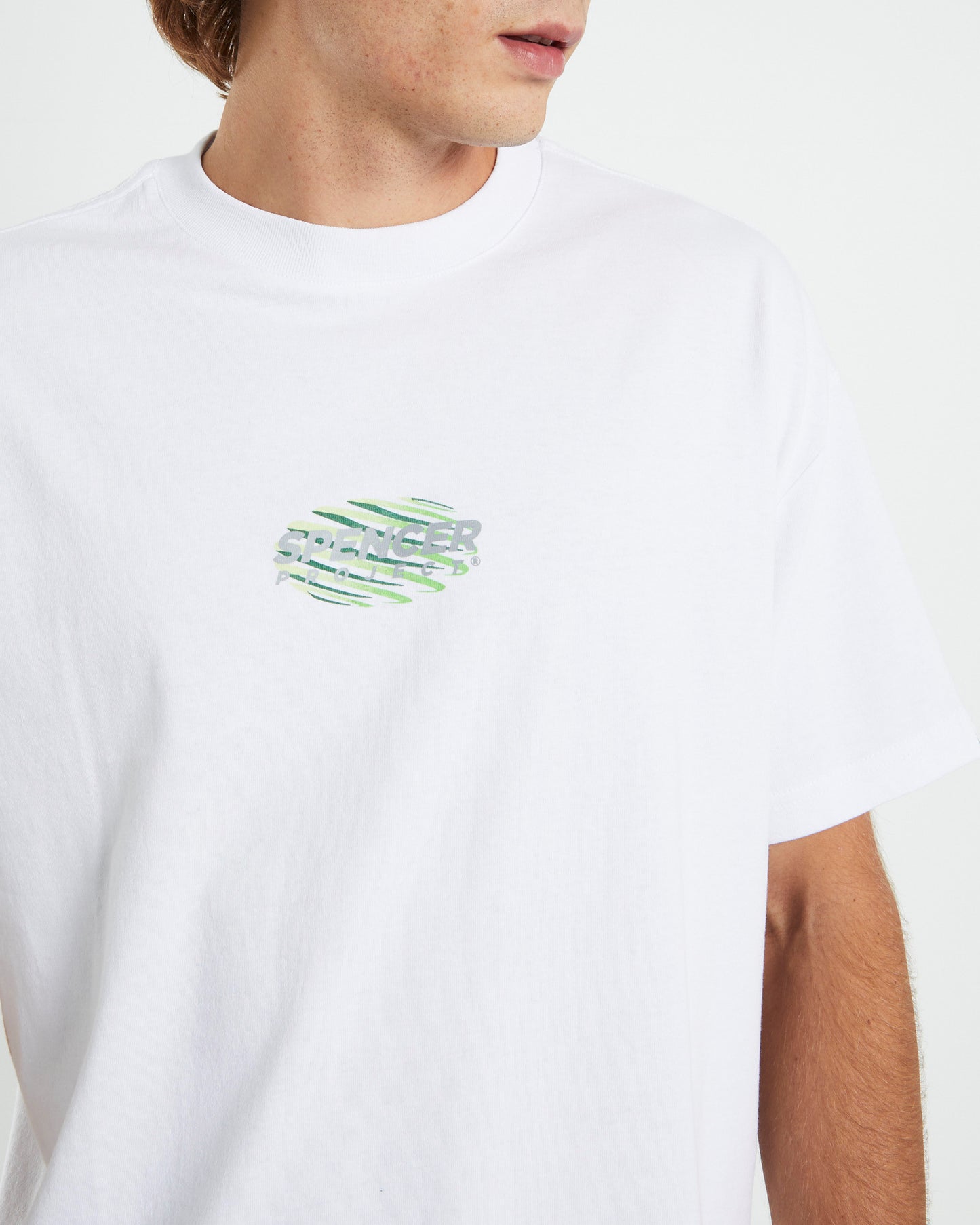 Helix Short Sleeve T-Shirt White