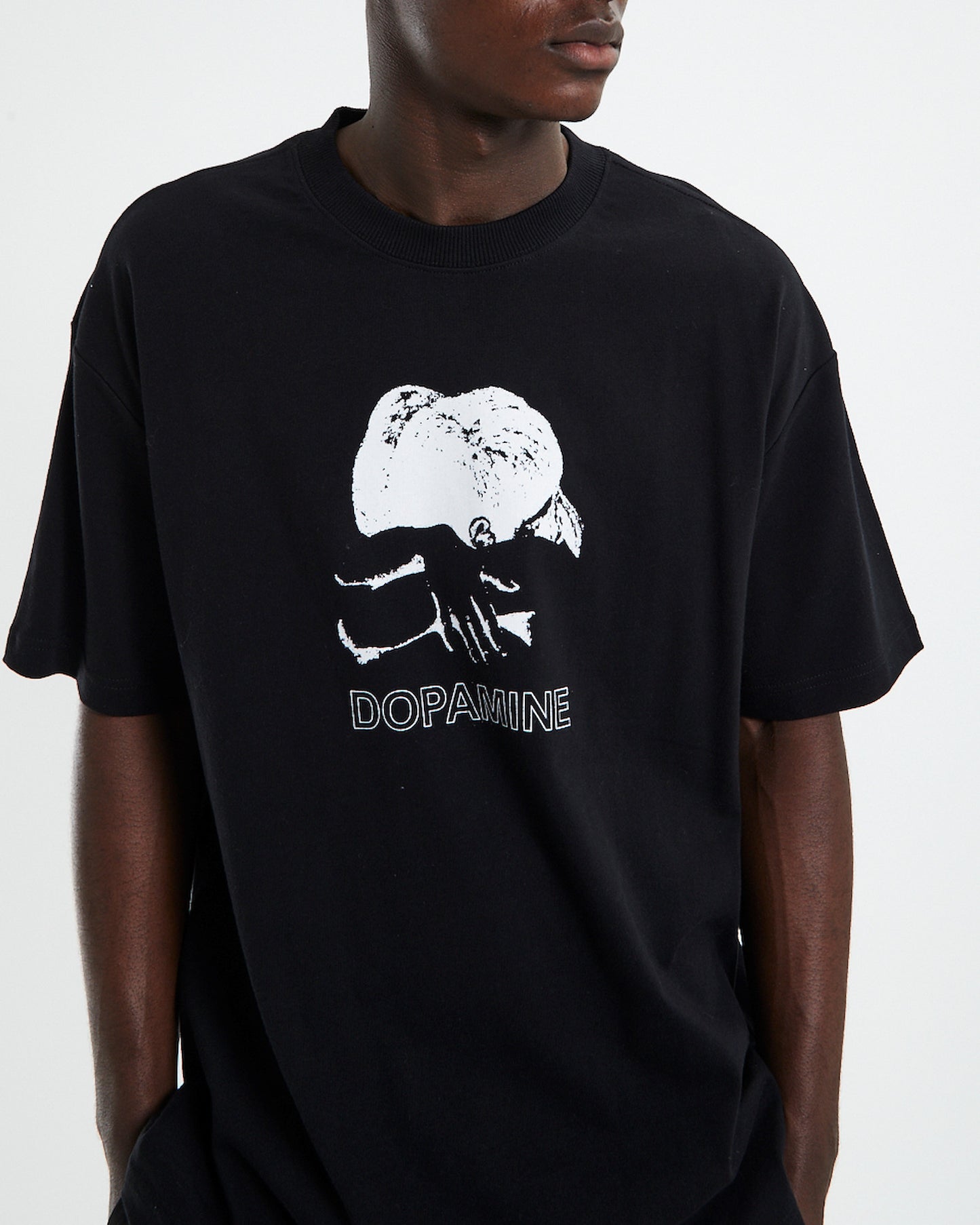Dopamine Short Sleeve T-Shirt Black