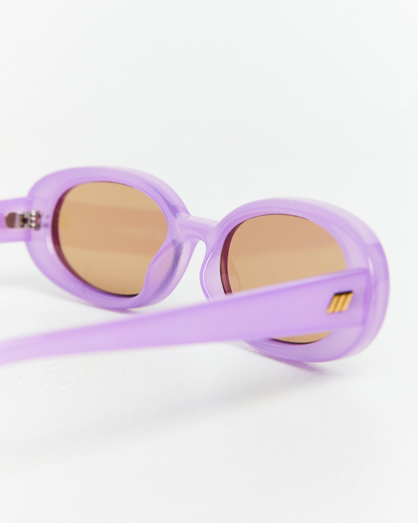 Outta Love Milky Digital Sunglasses Lavender/Light Brown Mono