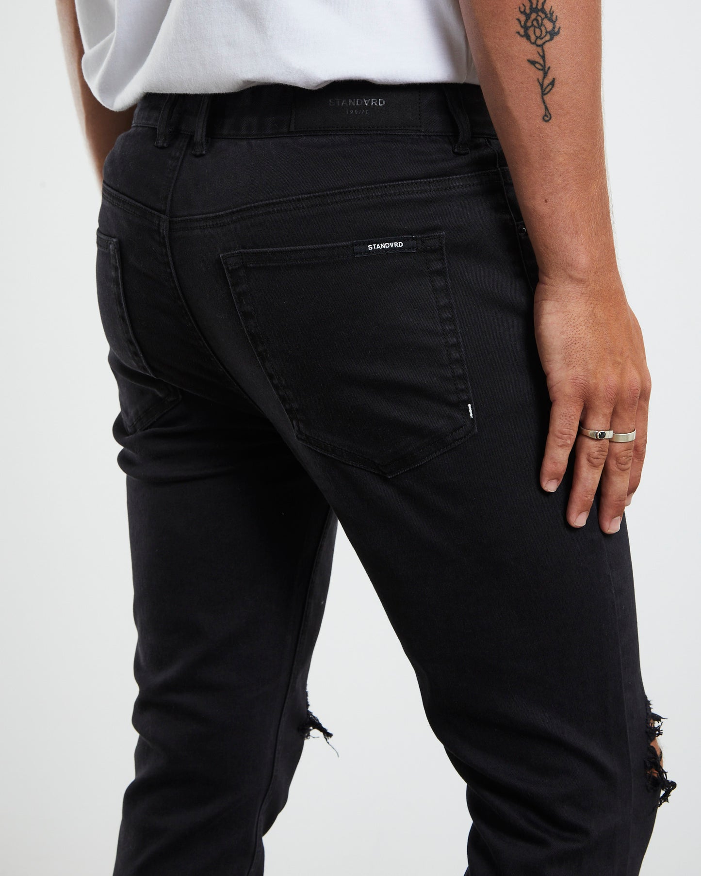 Offset Denim Jeans Base